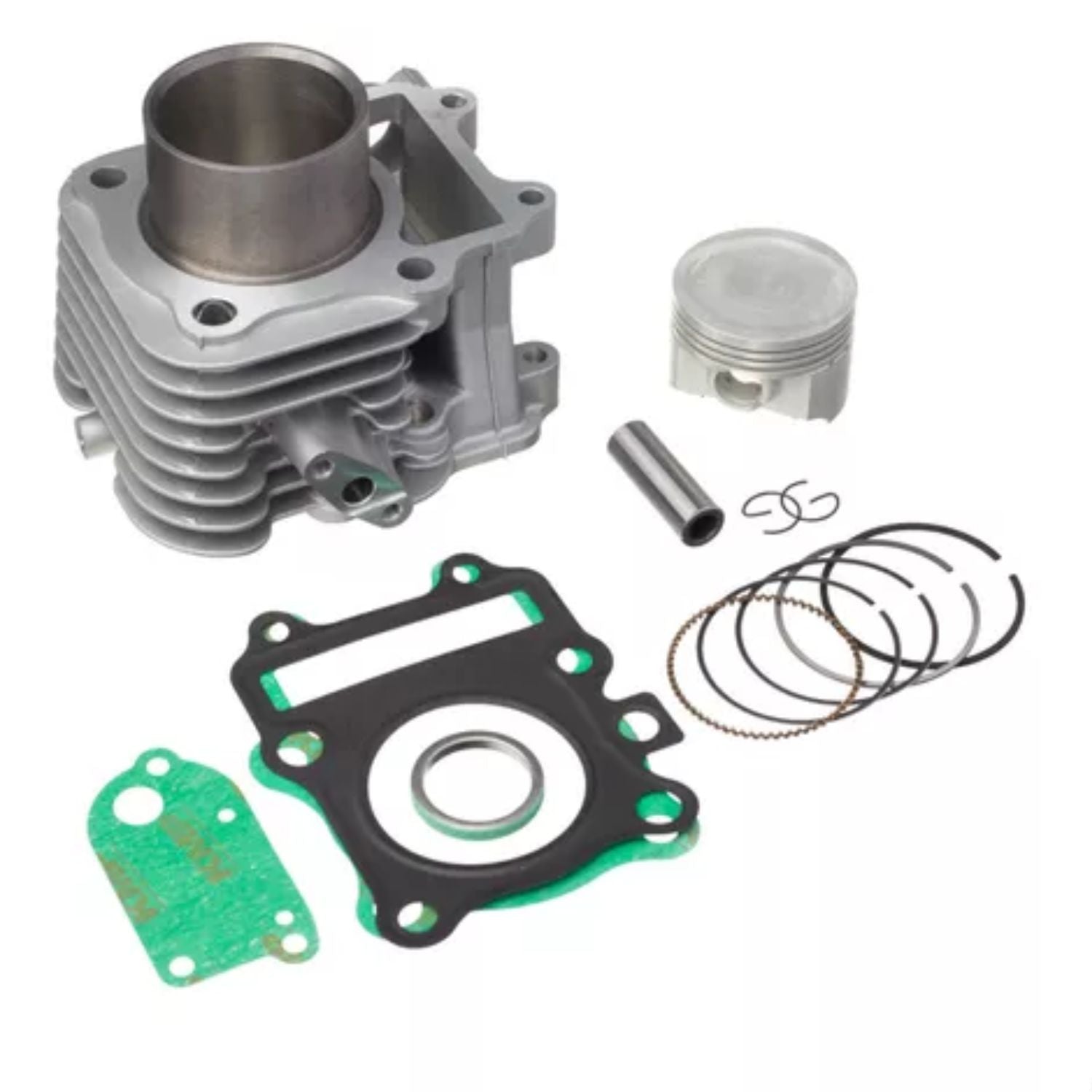 KIT PREMIUM COM CILINDRO PISTAO KMP HONDA CG 150CC PARA 220CC AUMENTO CILINDRADA