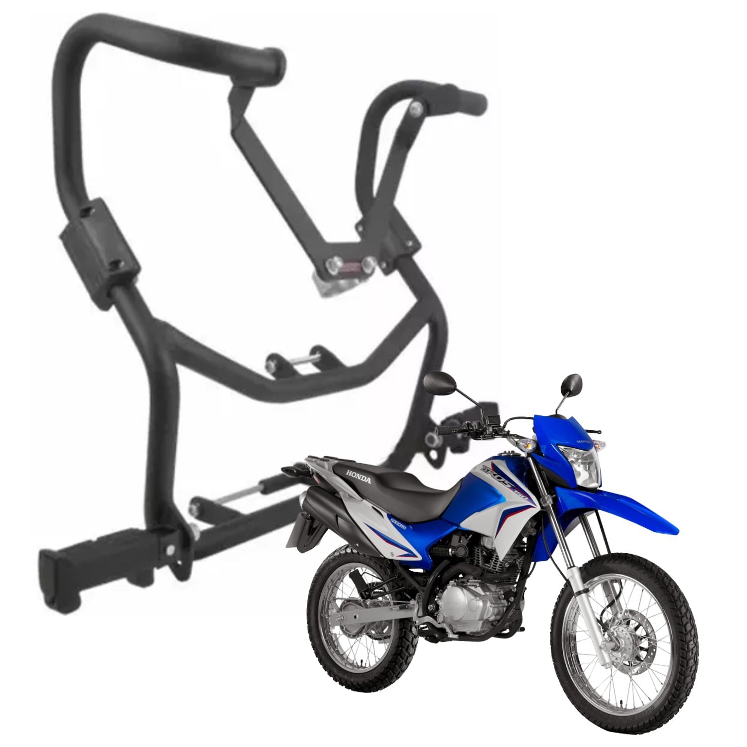 protetor motor e carenagem