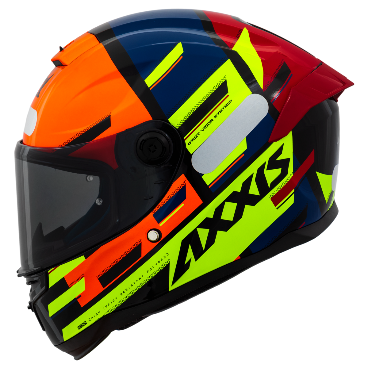 Capacete Axxis Hummer Pipe A3 Amarelo Flourescente Brilho