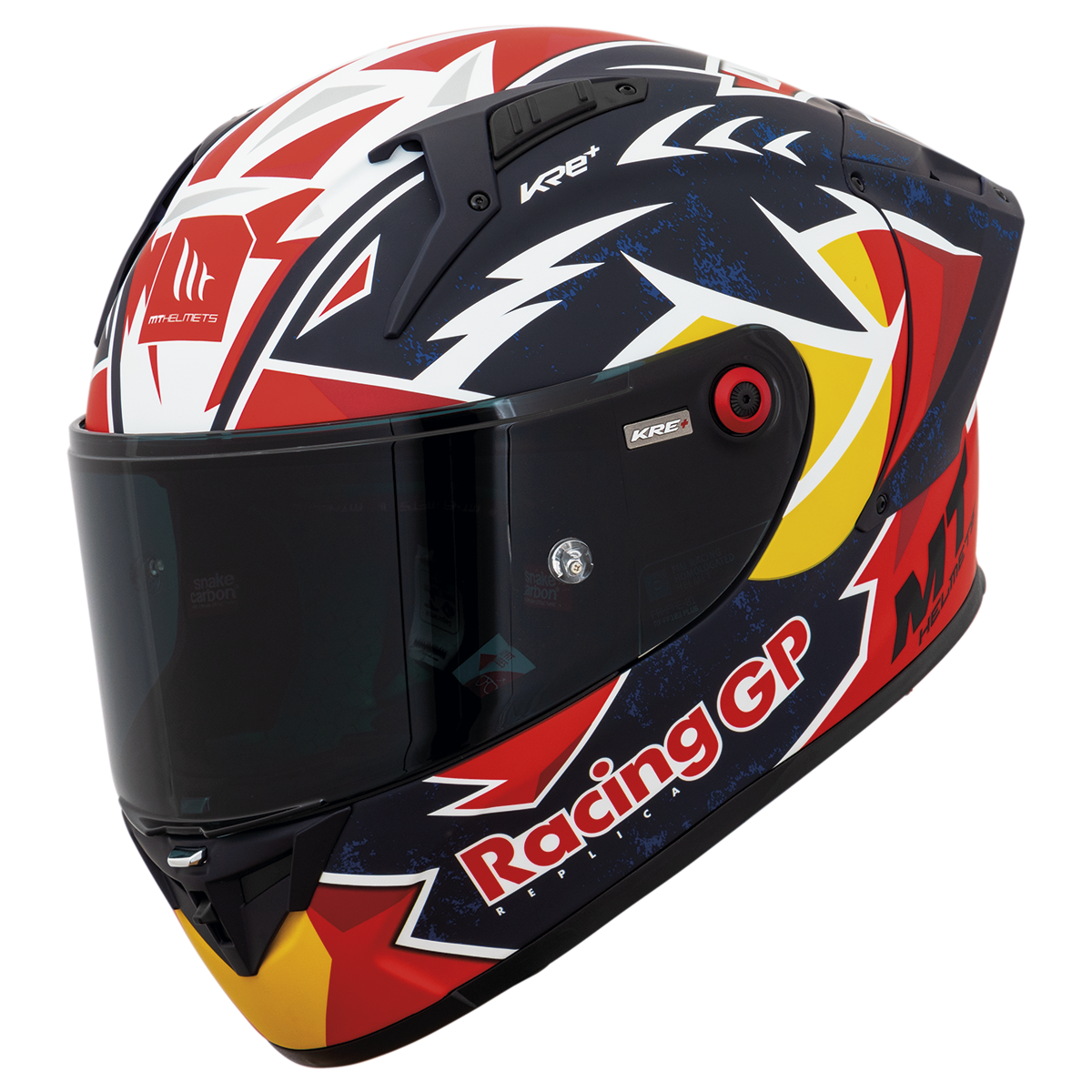 Capacete Mt Helmets Kre+S Fim Pedro Acosta A7 Azul Matte