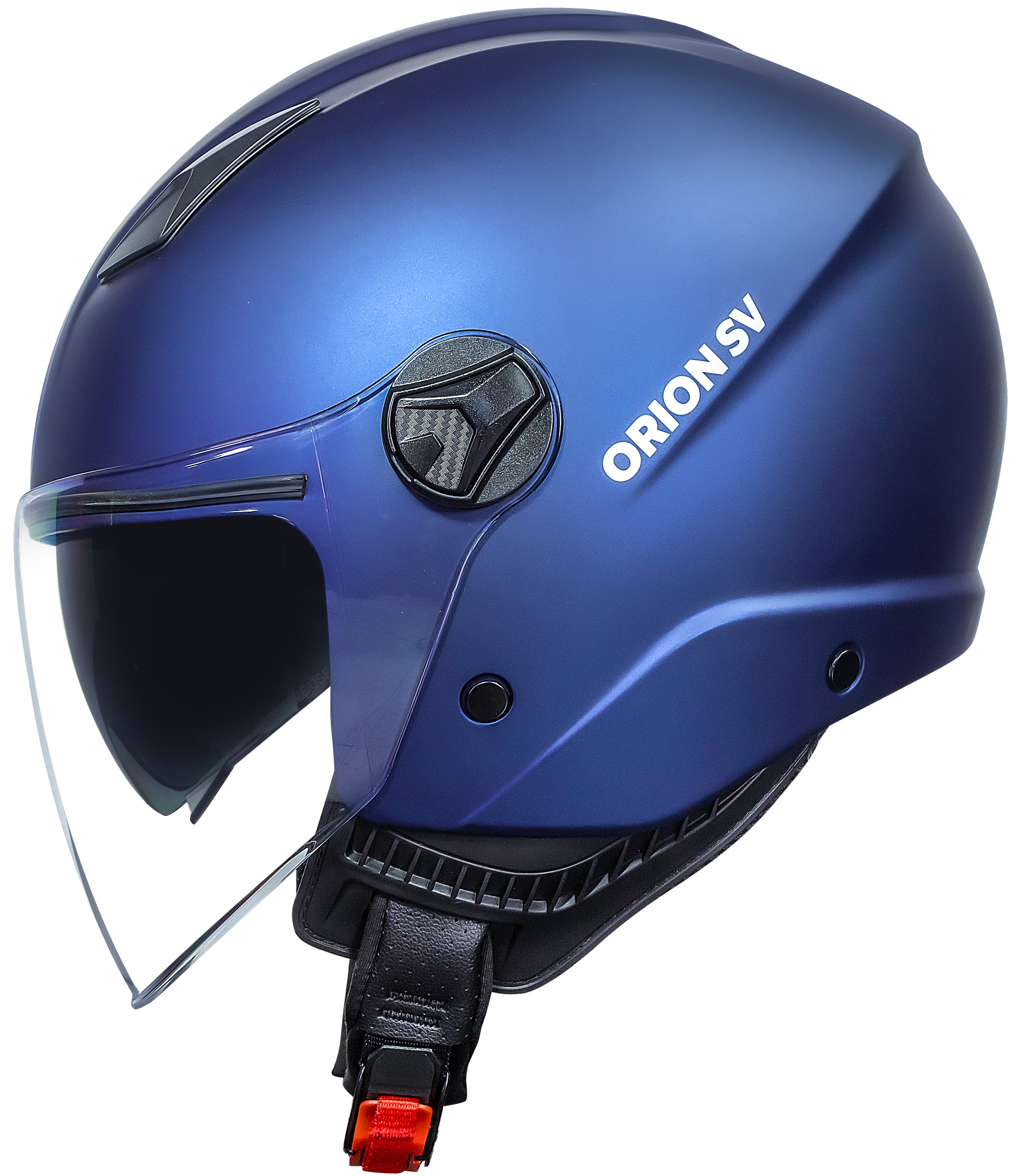 Capacete Norisk Orion SV Aberto Monocolor Azul Fosco