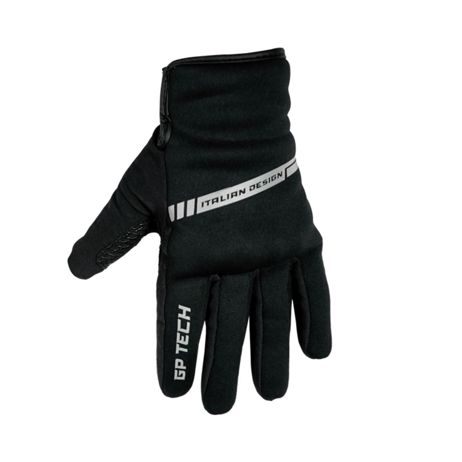 Luva de motoqueiro GP Tech Supreme II Impermeável Preto Cinza