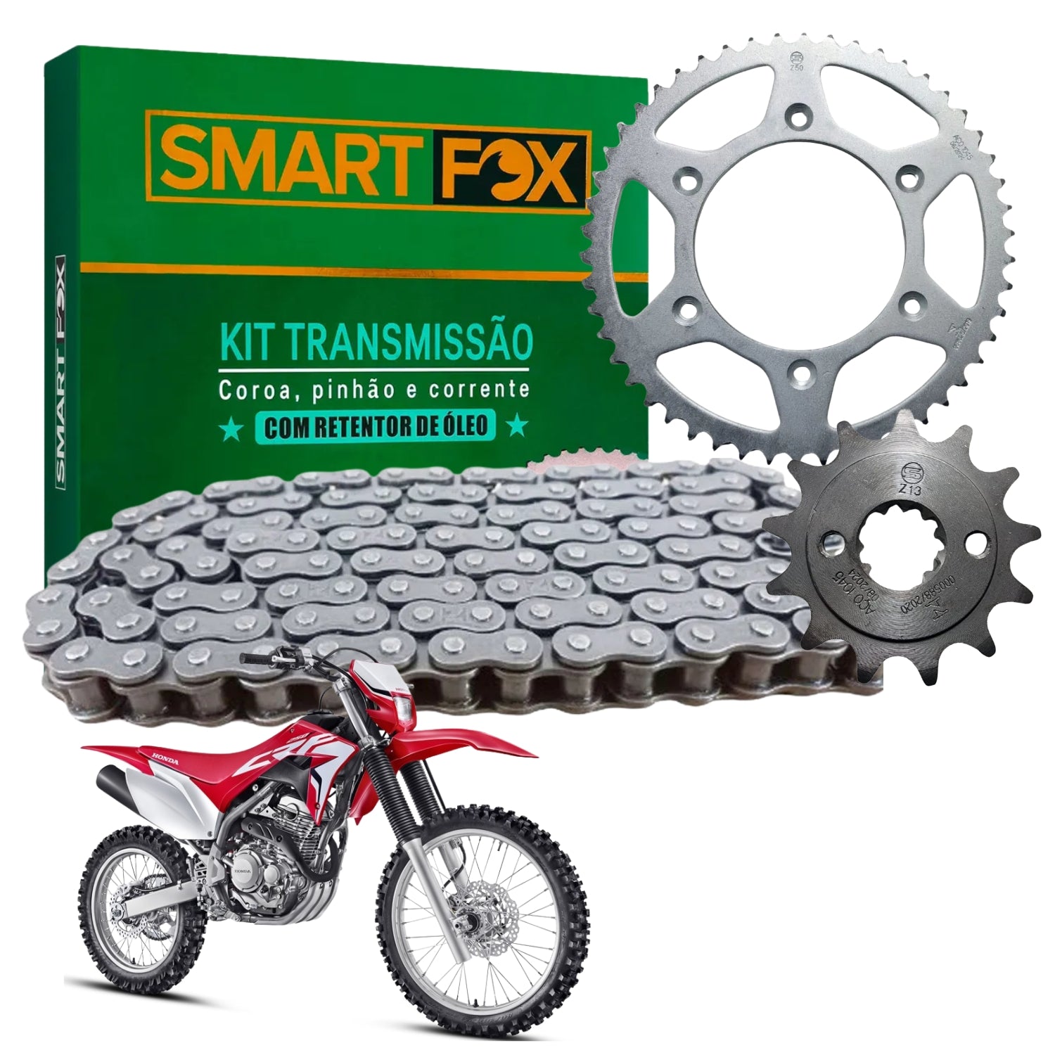 Kit Relação Transmissão CRF 250 2019 2020 2021 2022