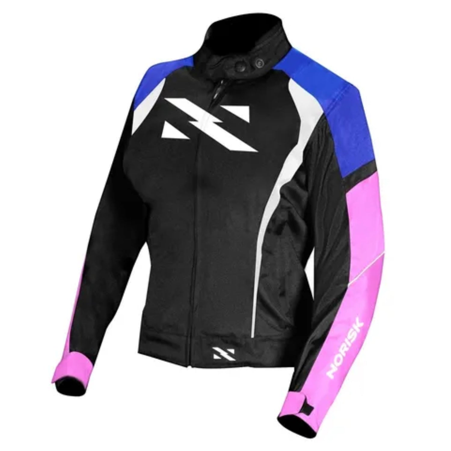 JAQUETA NORISK NR-01 LADY FEMININA PRETO AZUL ROSA BRANCO