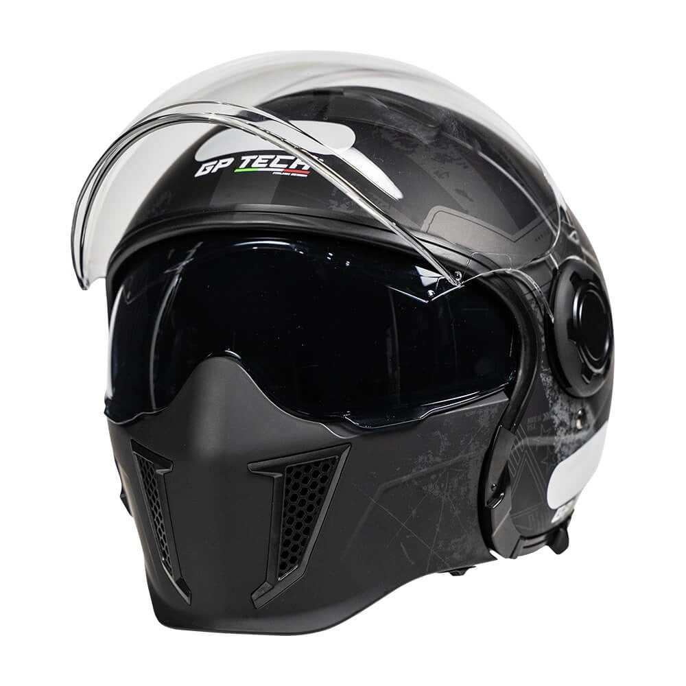 CAPACETE MOTO GP TECH ZOOM CAMUFLADO GOLD PRETO