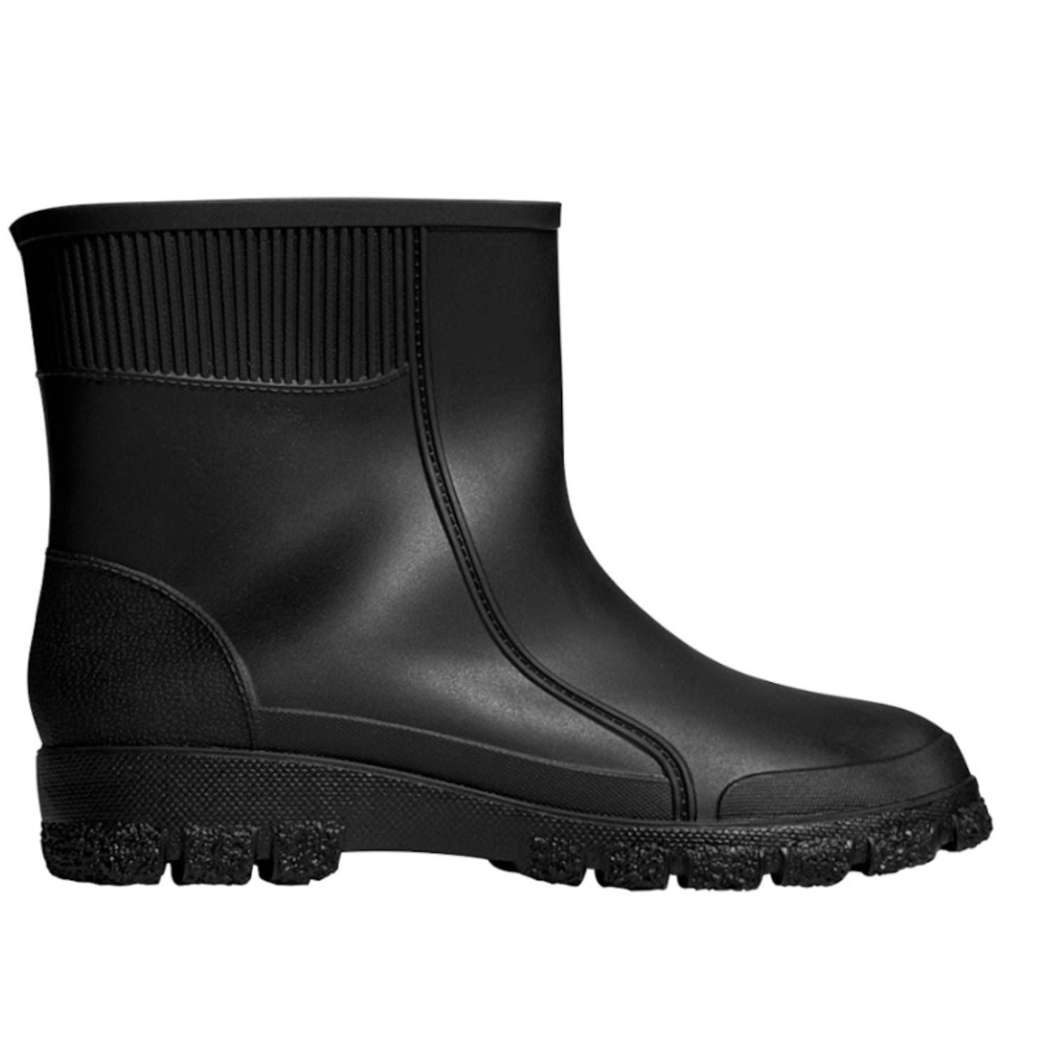 Bota de Chuva Protector Life Cano Medio Preto