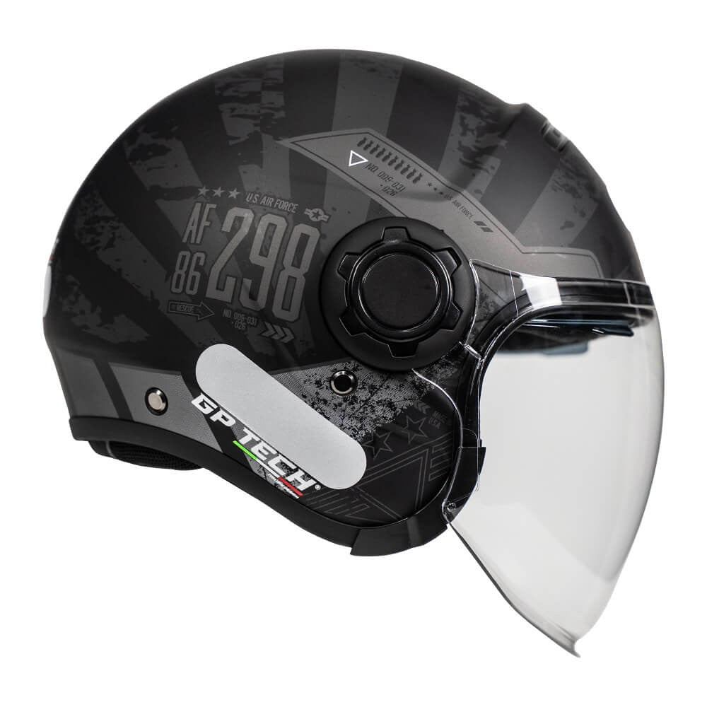 CAPACETE MOTO GP TECH ZOOM CAMUFLADO GOLD PRETO