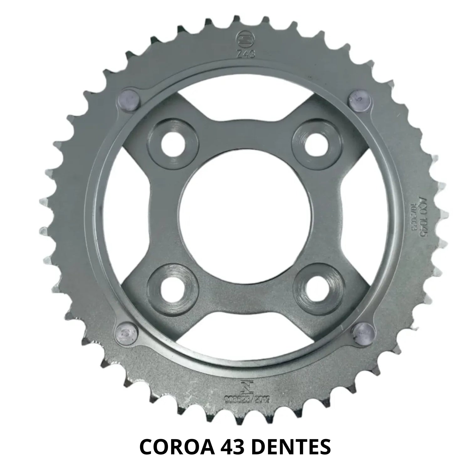Kit Relação Transmissão Com retentor Cg 125 Fan 2014-2018