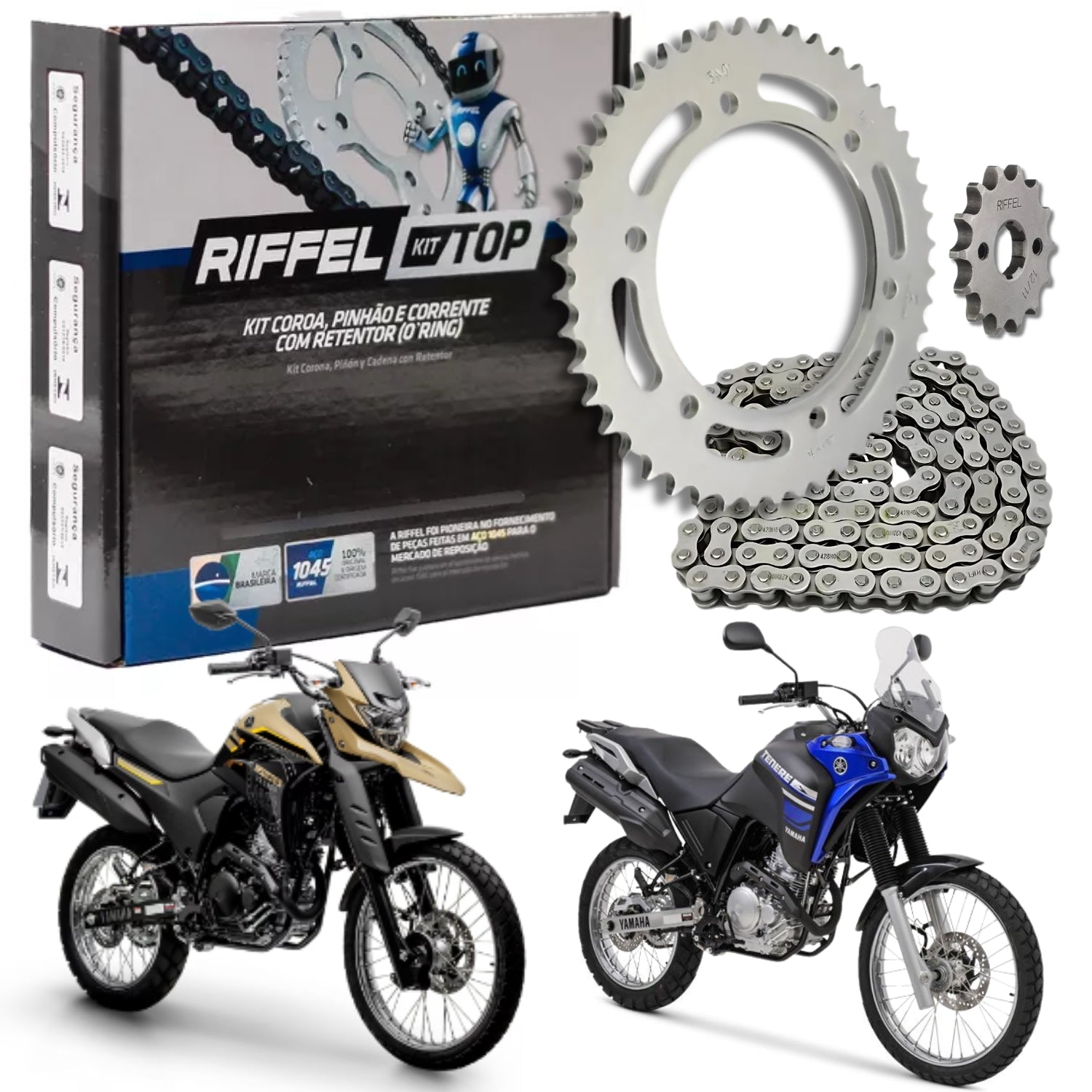 Kit Relação Riffel Com Retentor