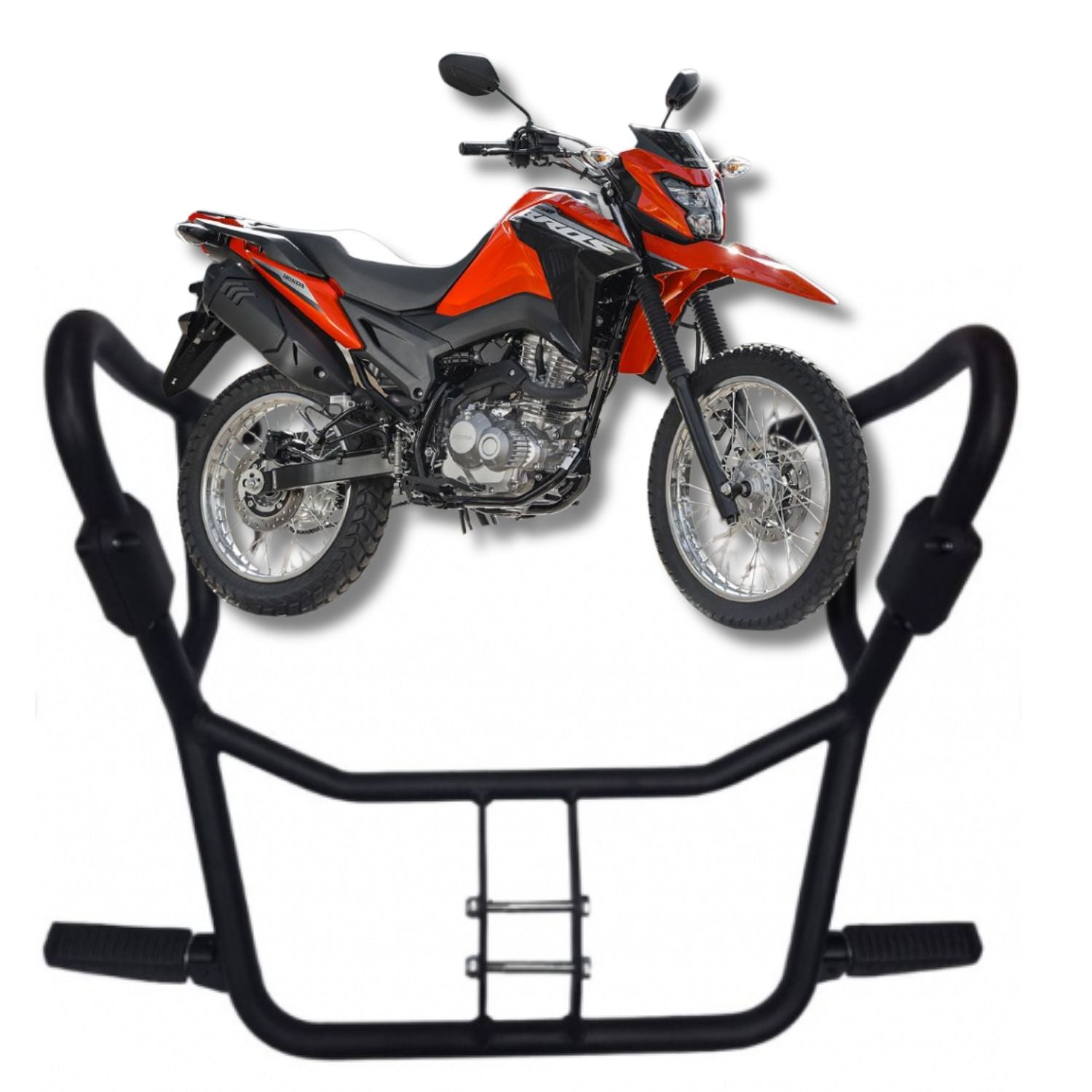 Protetor Motor Carenagem Com Pedaleira Nxr 160 Bros 2025