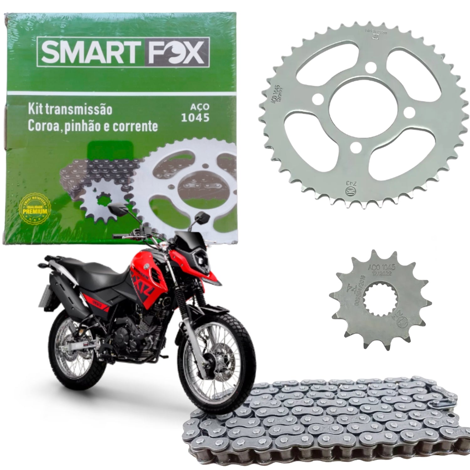 Kit Relação Retentor Xtz Crosser 150 2014-2025