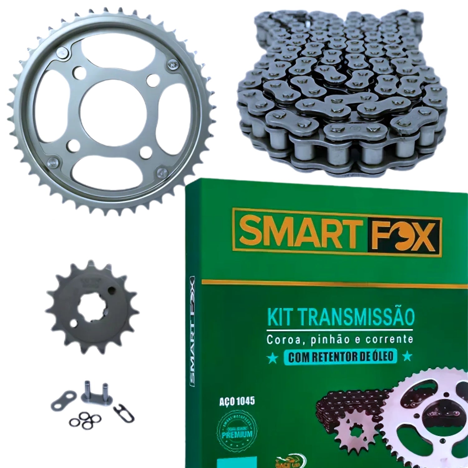 KIT RELAÇÃO TRANSMISSÃO SMARTFOX CBX TWISTER 250 2001-2008