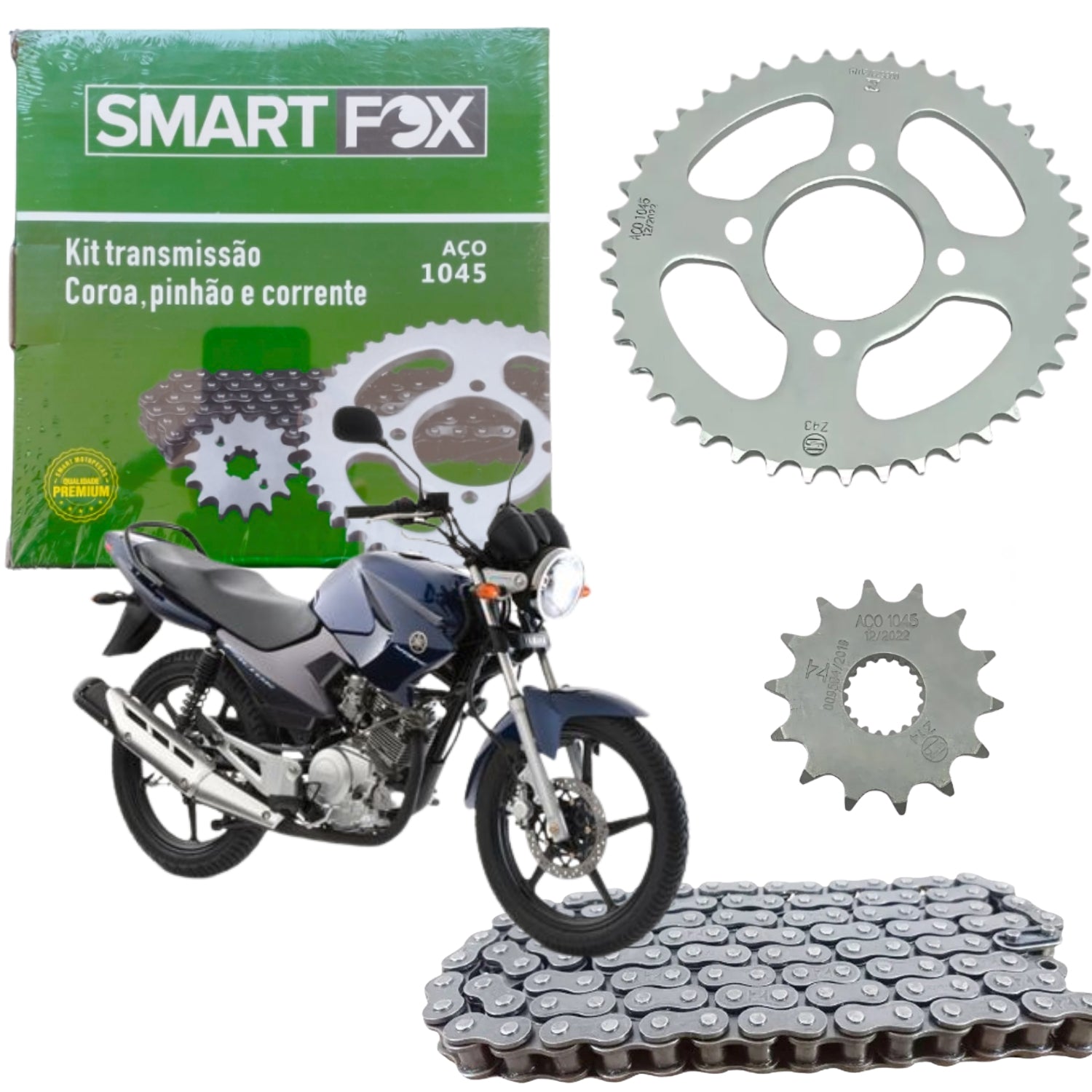 Kit Relação Ybr Factor 125 2009-2014