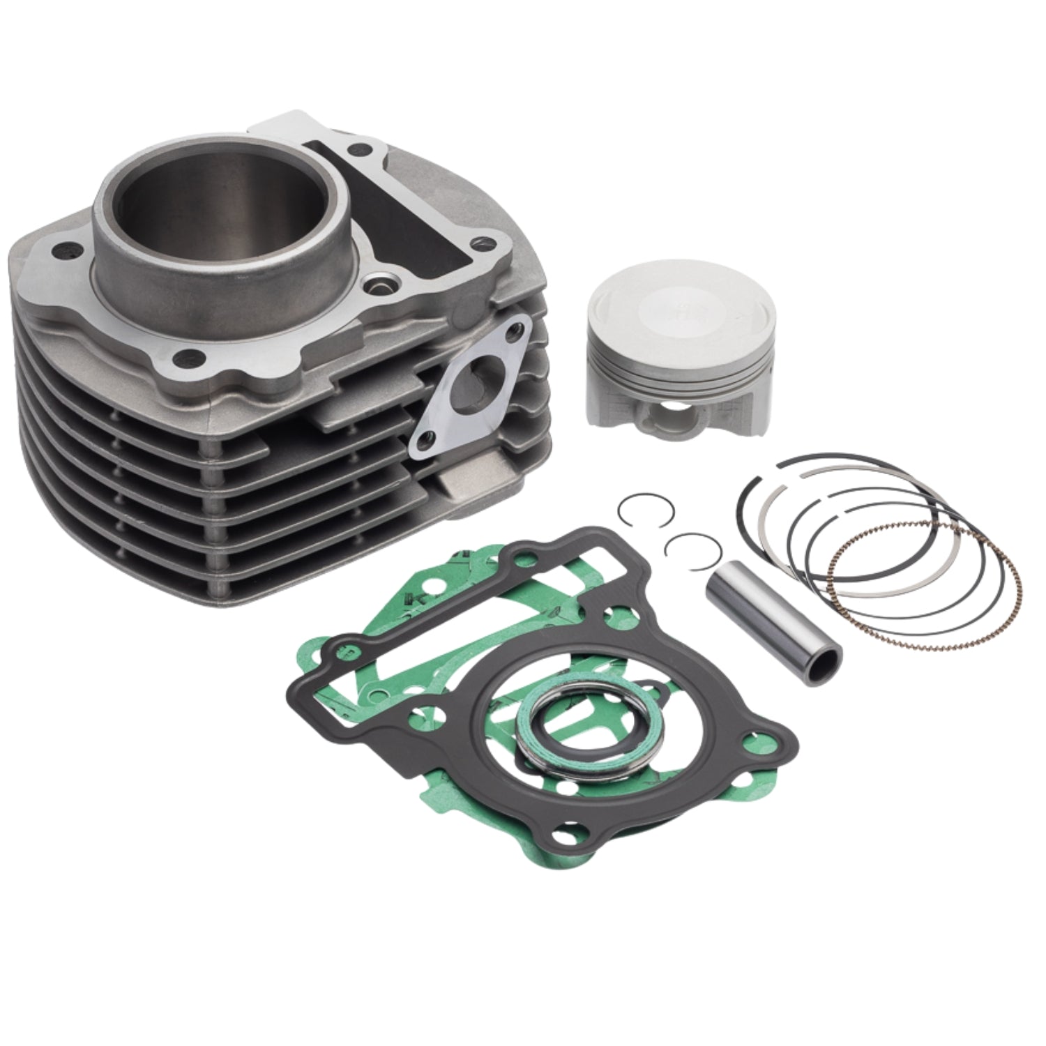 KIT COM CILINDRO PISTAO KMP YAMAHA YS FAZER 150