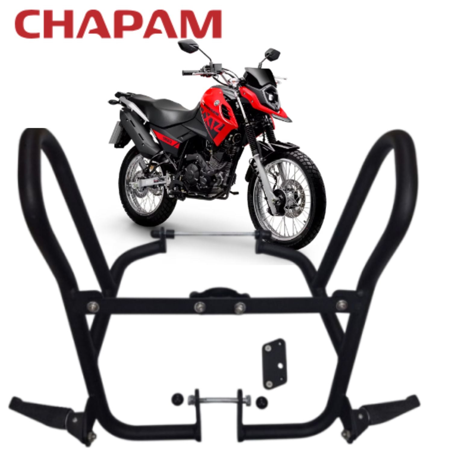 Protetor Motor Carenagem Xtz Crosser 150 2025 + Com Pedaleira