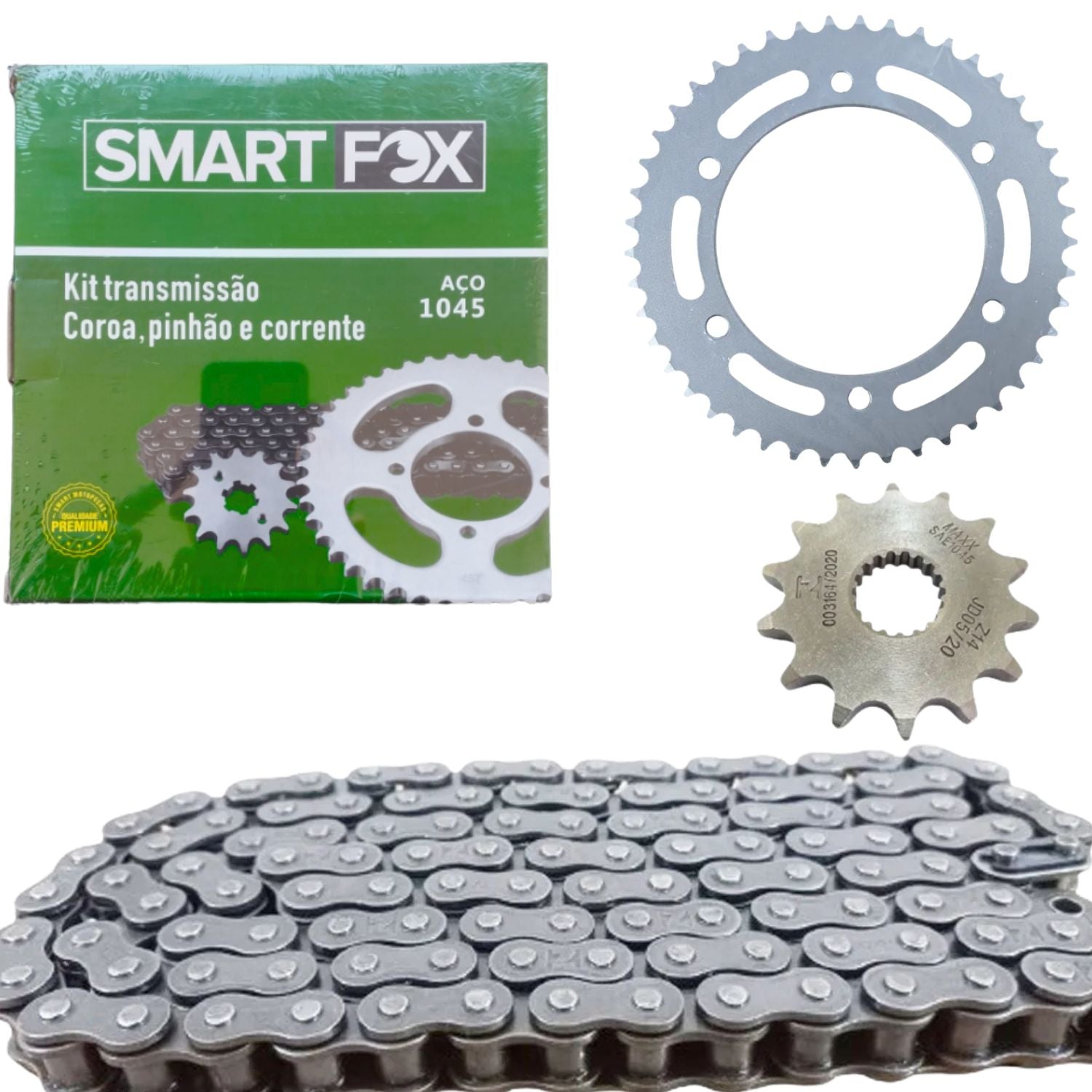 Kit Relação Transmissão Xtz Lander 250 Tenere 250 2009-2025