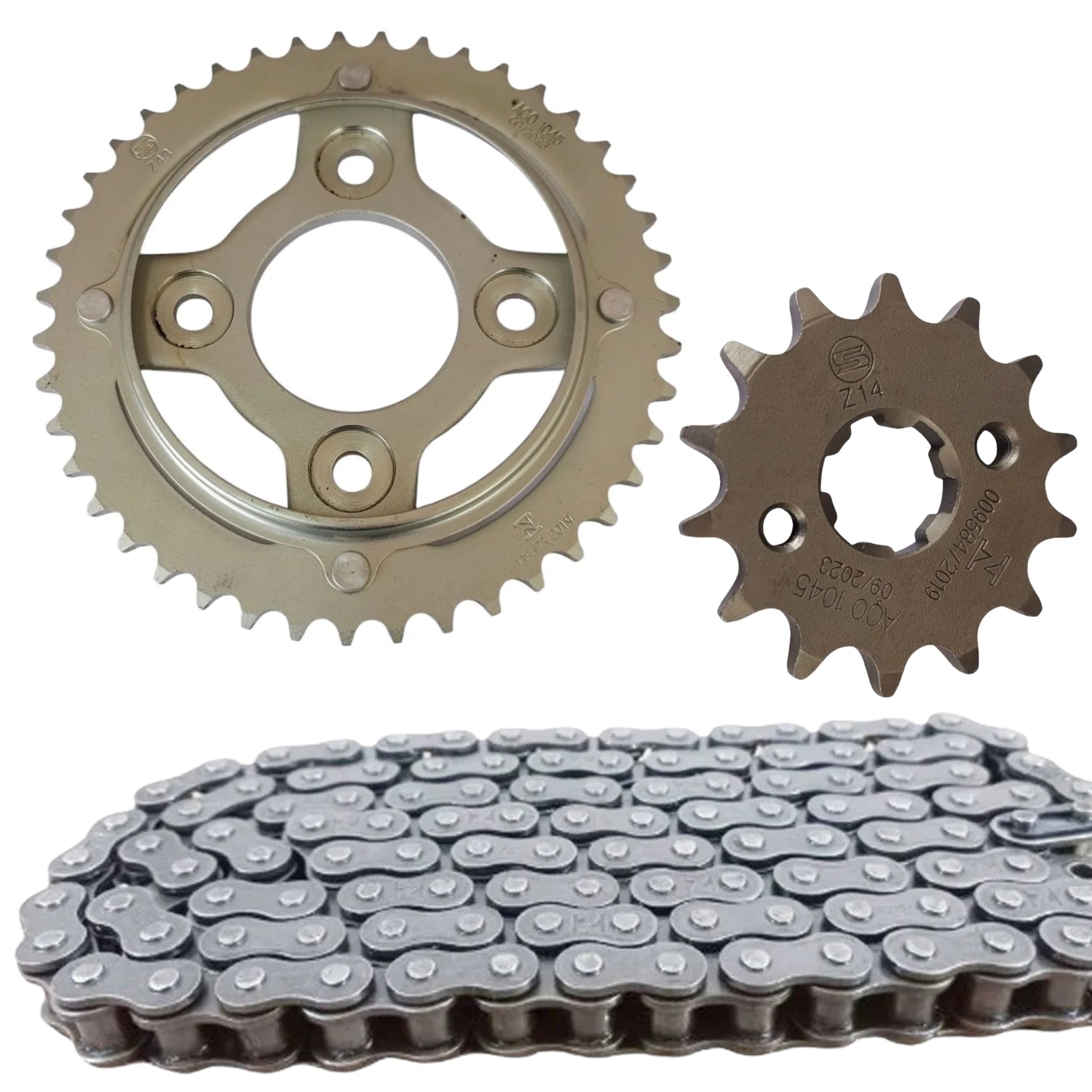 Kit Relação Transmissão Cg 125 Fan 2009-2013
