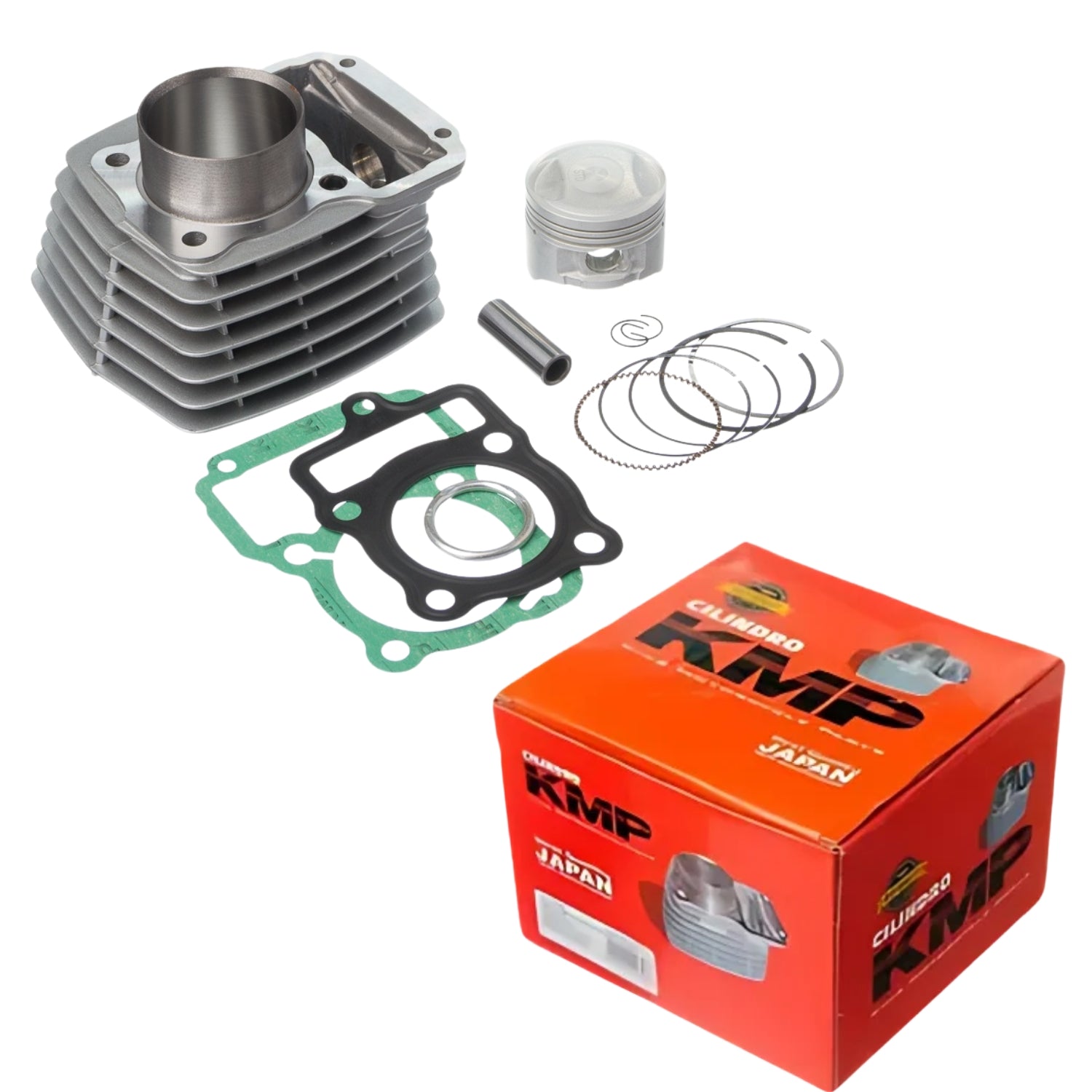 KIT COM CILINDRO PISTAO KMP HONDA CG 125 1992