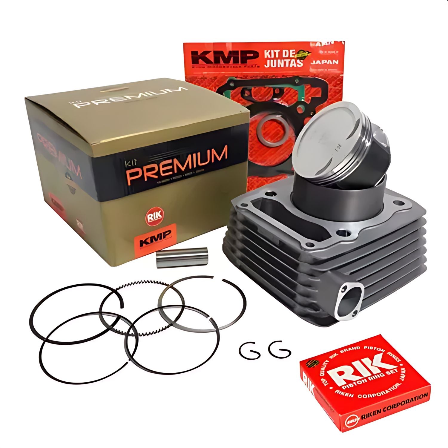 KIT PREMIUM COM CILINDRO PISTAO KMP HONDA CB300R 2009 A 2015