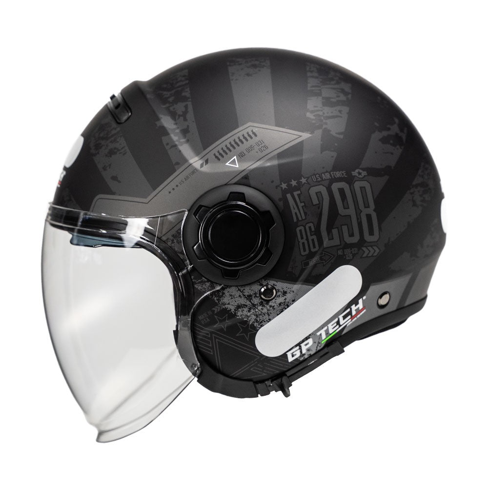 CAPACETE MOTO GP TECH ZOOM CAMUFLADO GOLD PRETO