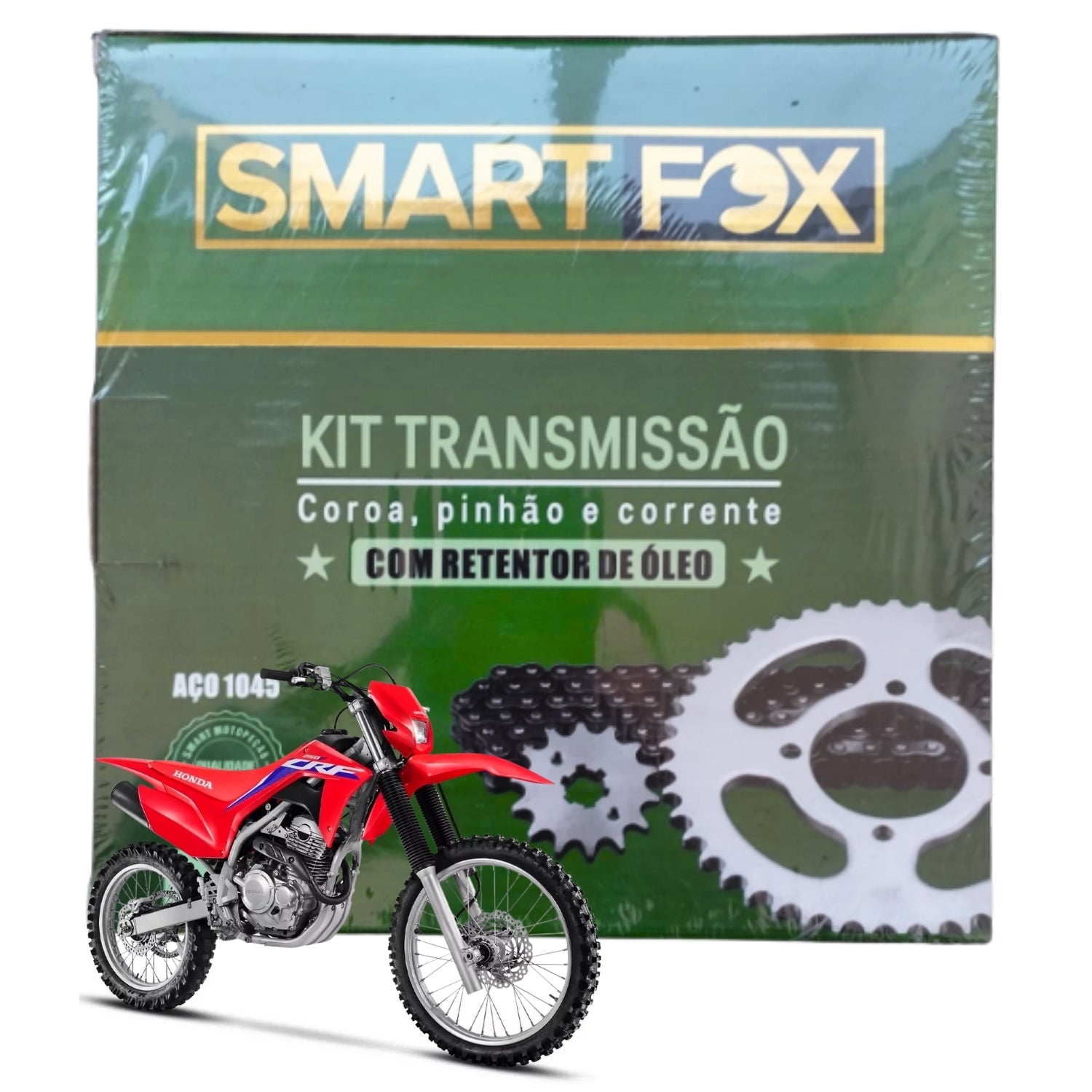 Kit Relação Transmissão CRF 250 2019 2020 2021 2022