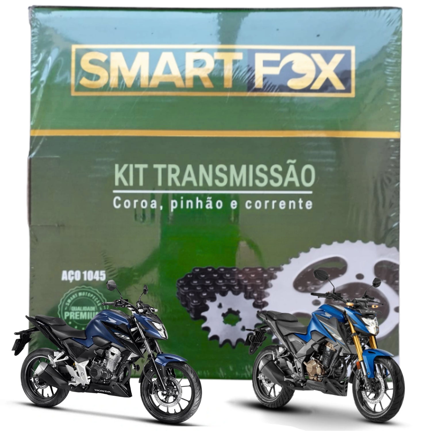 Kit Relação Transmissão CB300F 2023 2024 2025