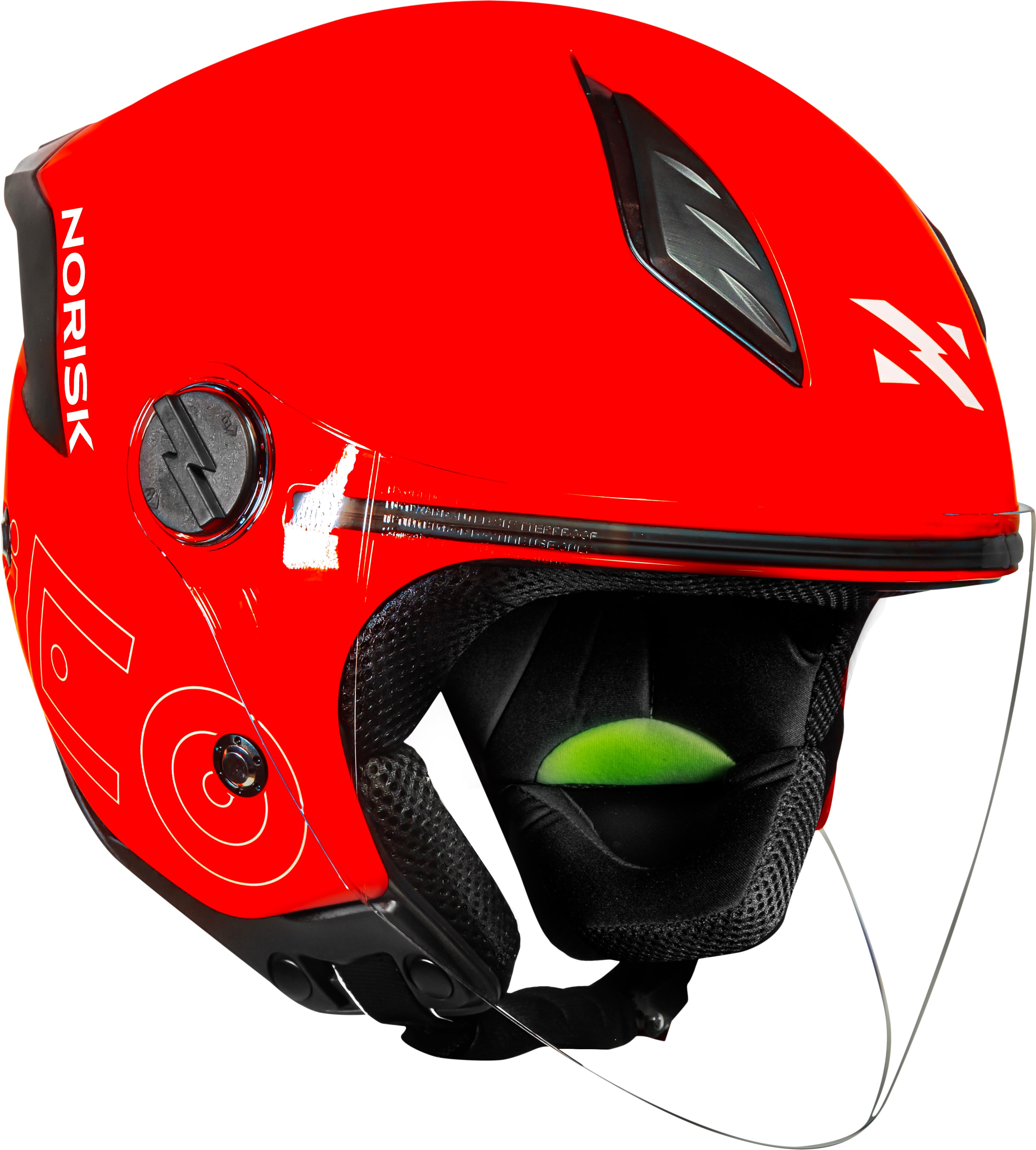 Capacete Norisk Neo Monocolor Vermelho