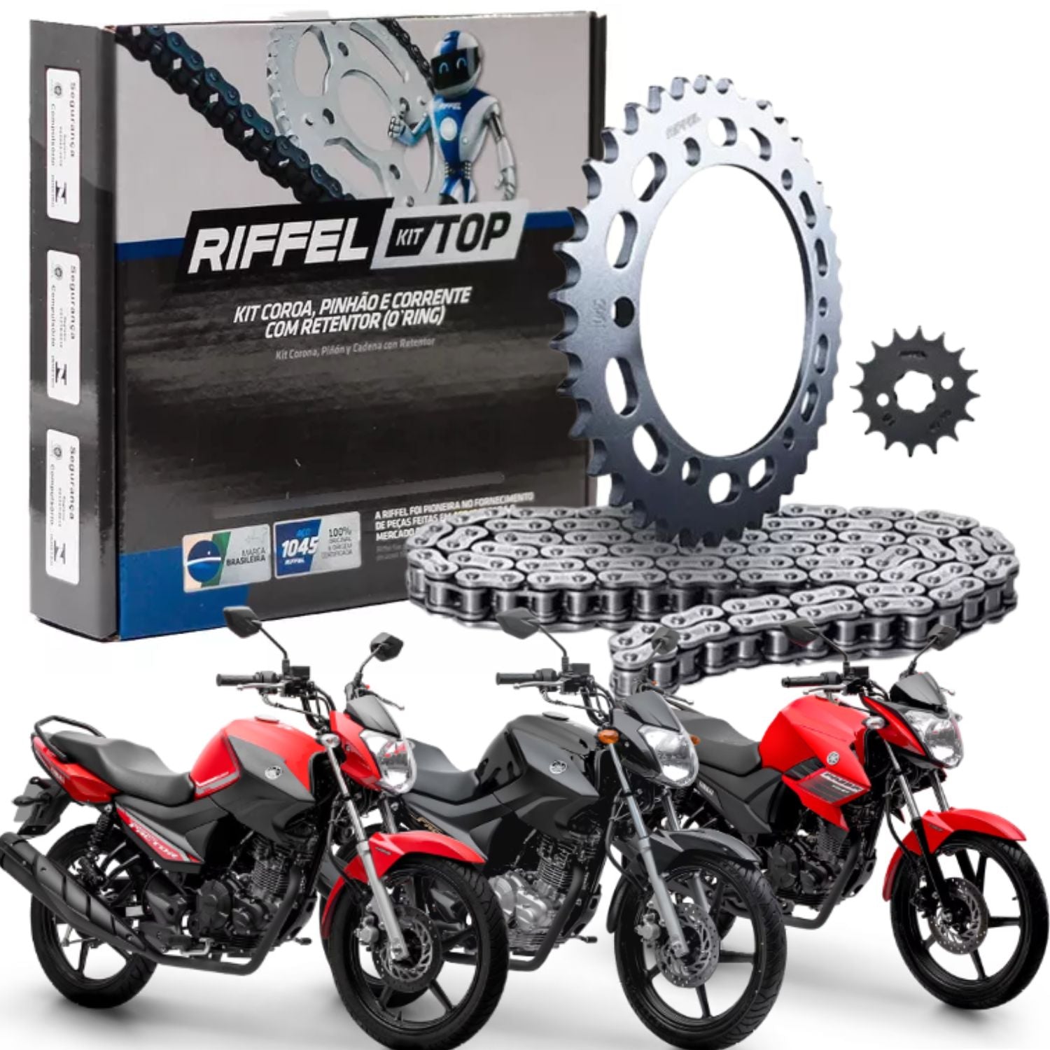 Kit Relação Riffel Com Retentor