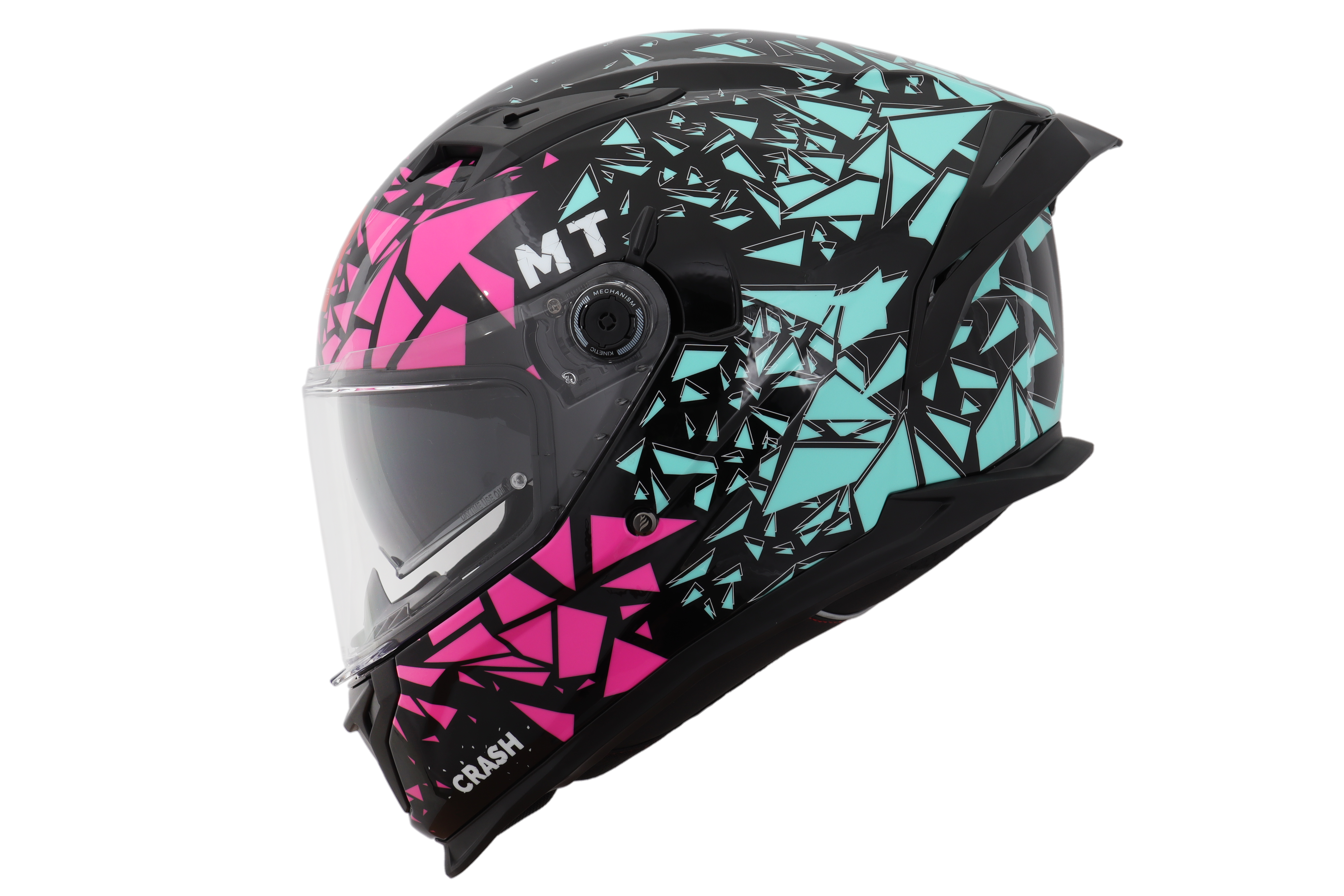 Capacete Mt Helmets Braker SV Crash B8 Preto Brilho