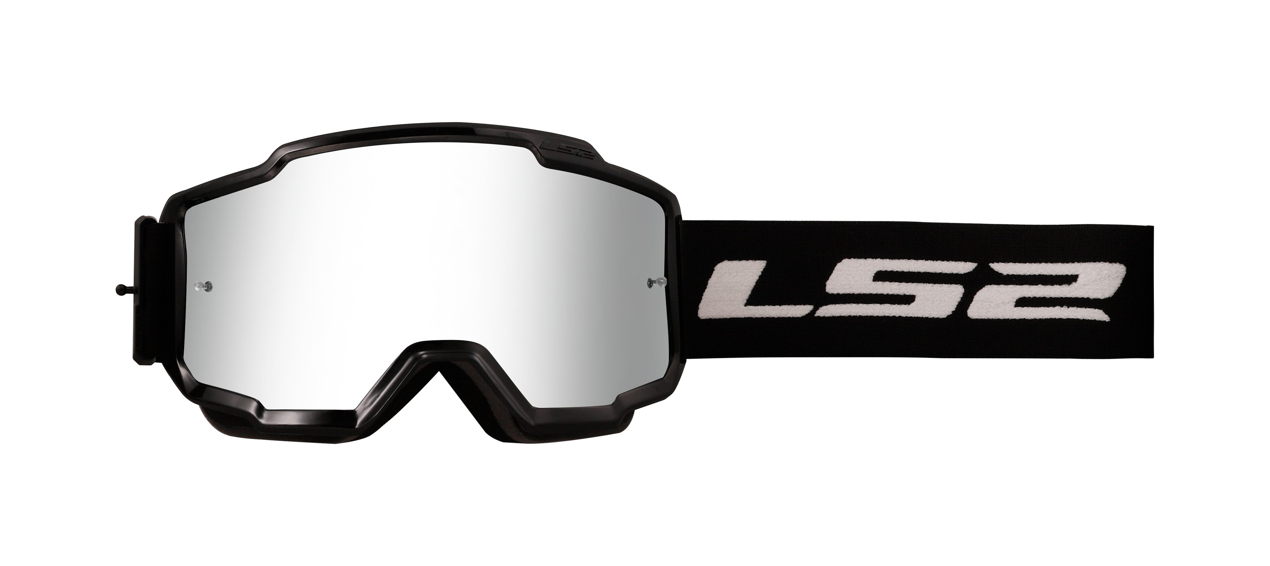 Lente LS2 Charger Clear Preto