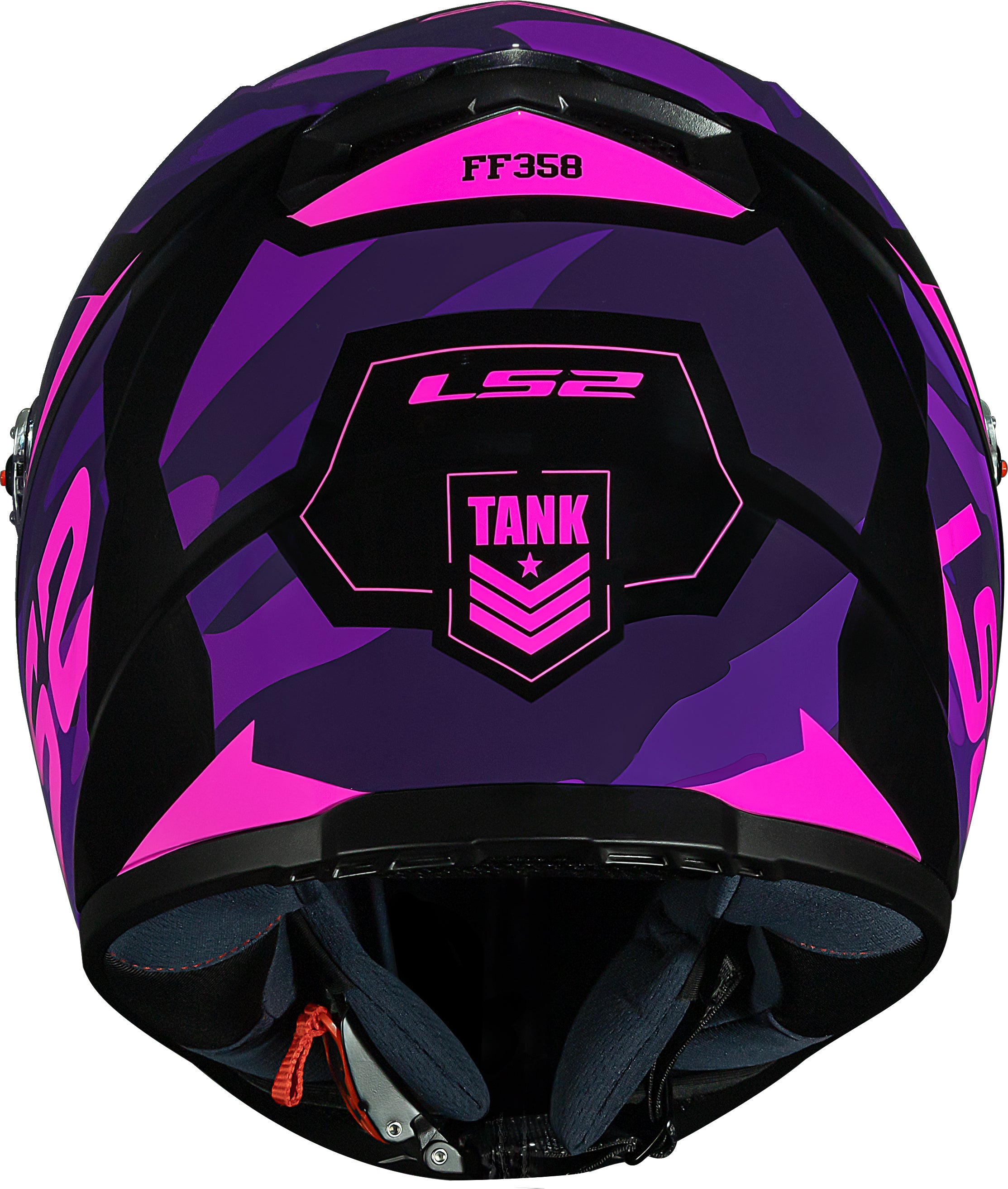 Capacete Ls2 Ff358 Classic Tank Roxo