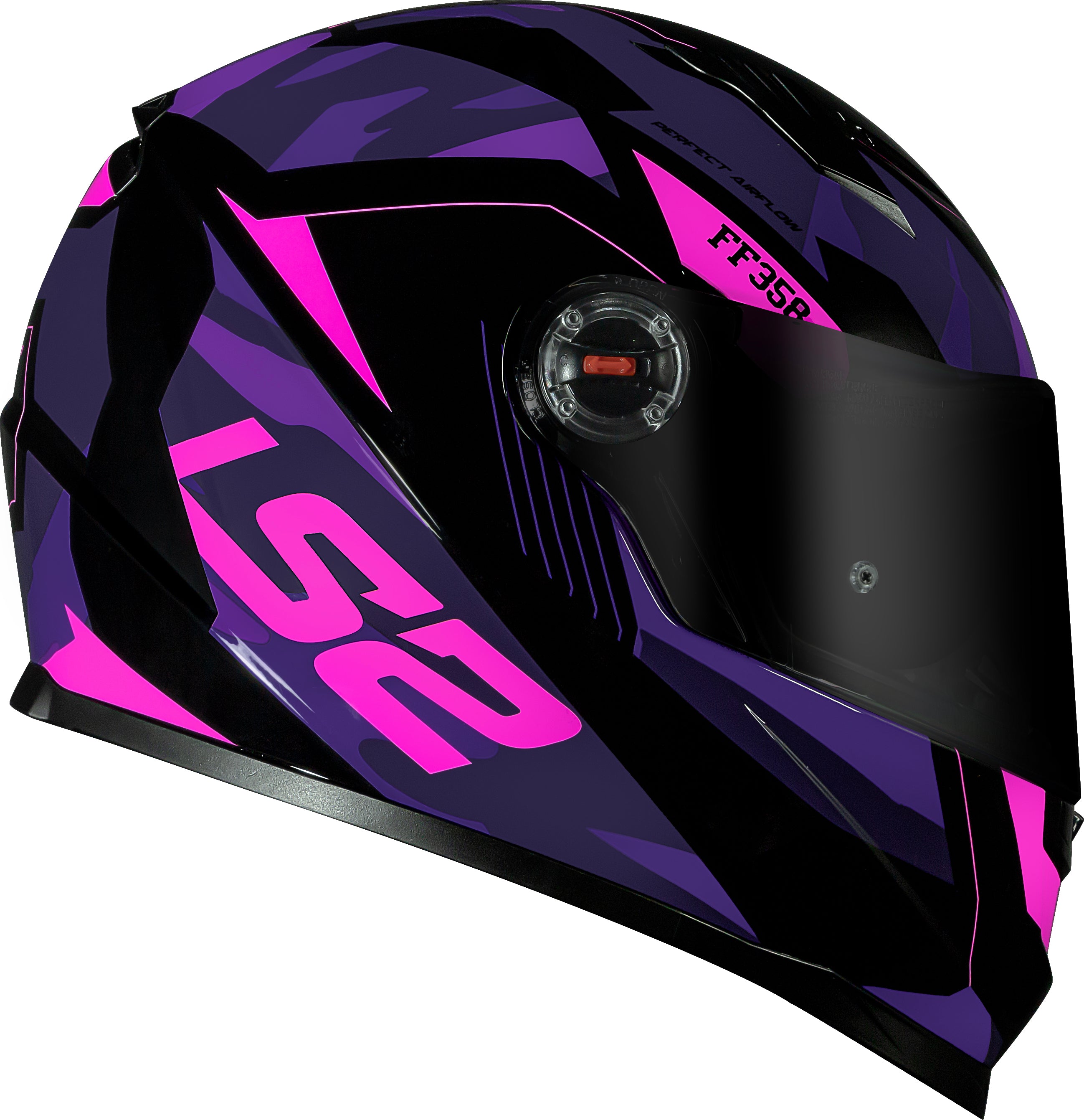 Capacete Ls2 Ff358 Classic Tank Roxo