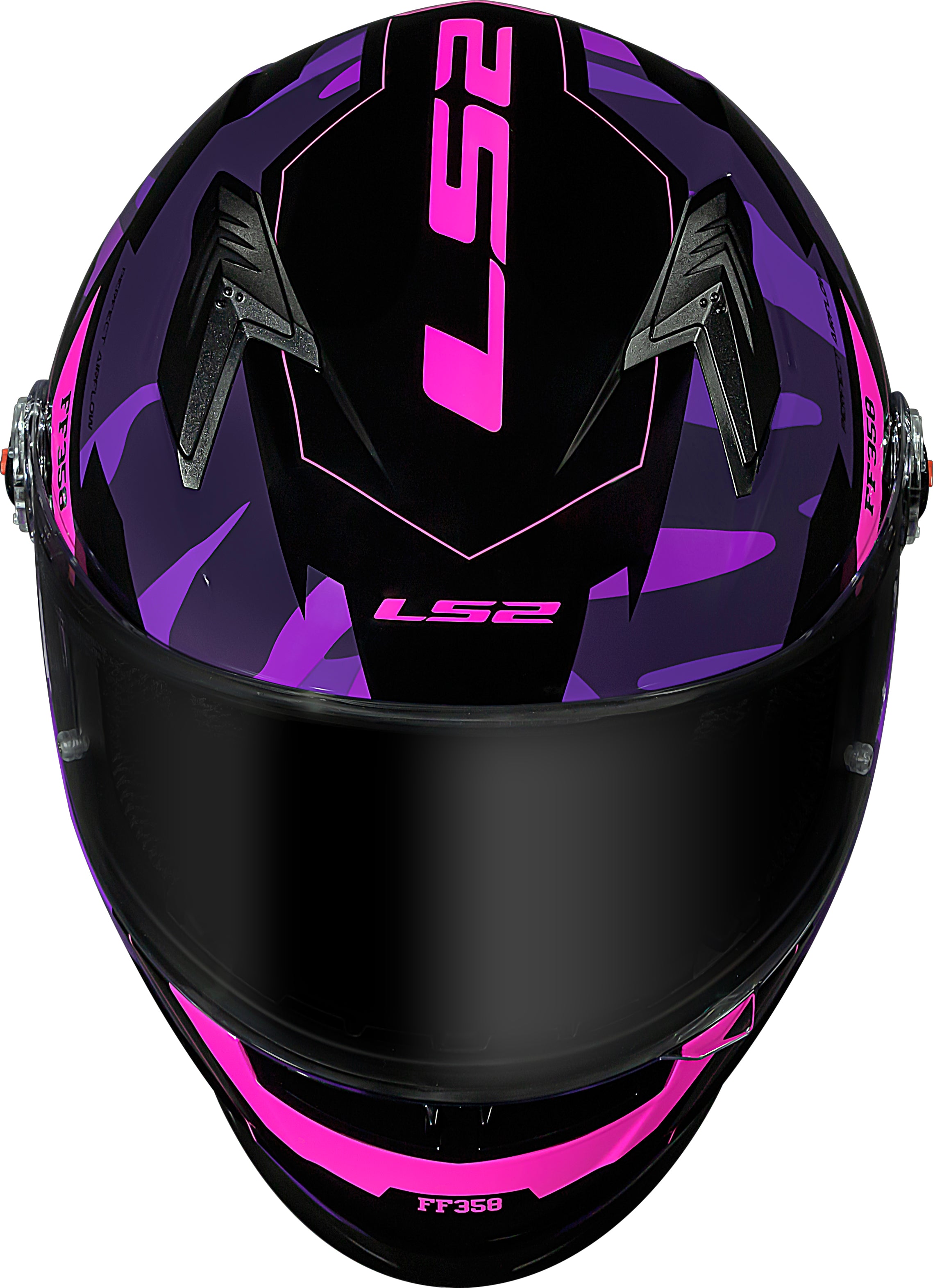 Capacete Ls2 Ff358 Classic Tank Roxo