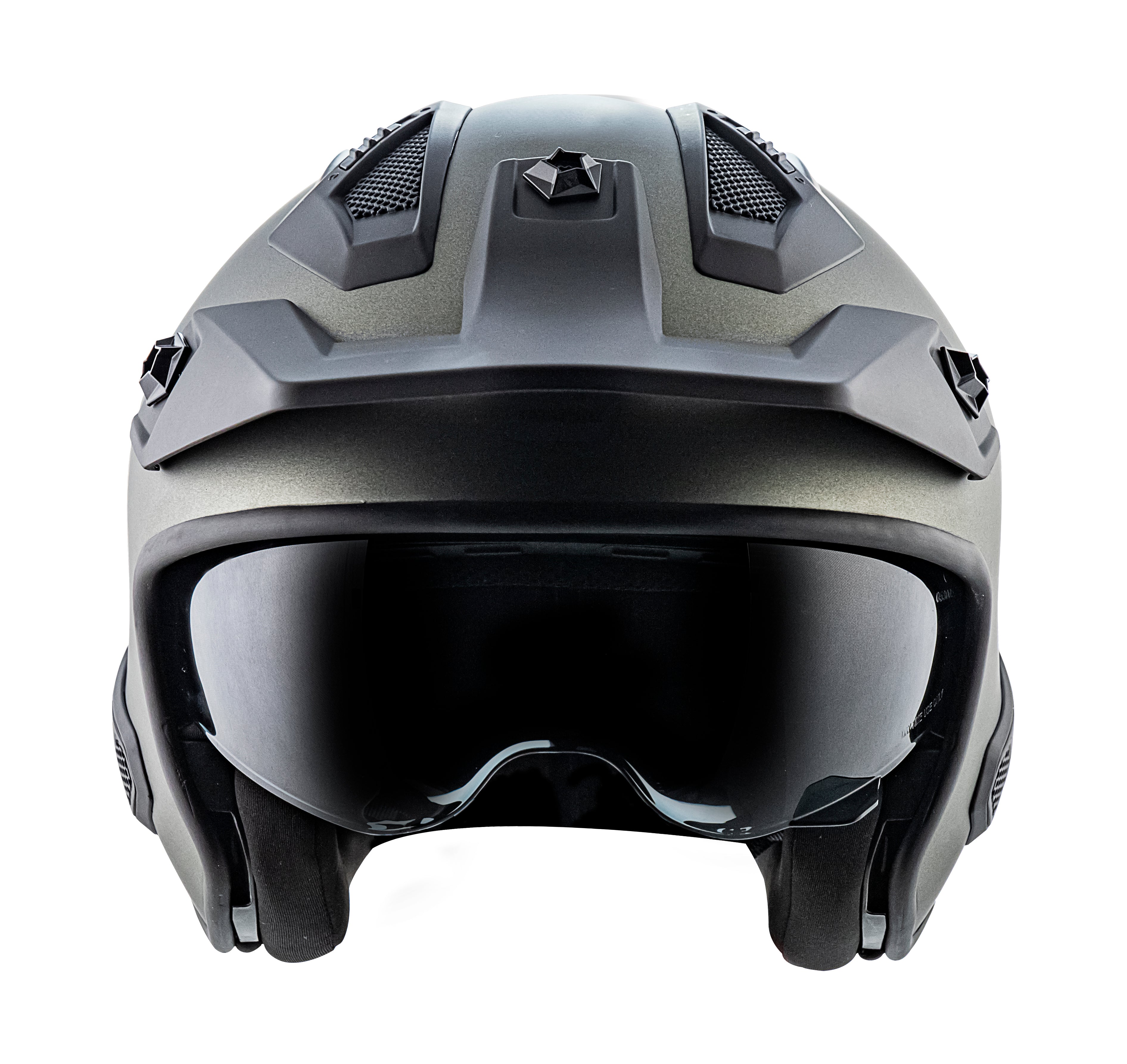 Capacete Norisk Darth Monocolor Titânio