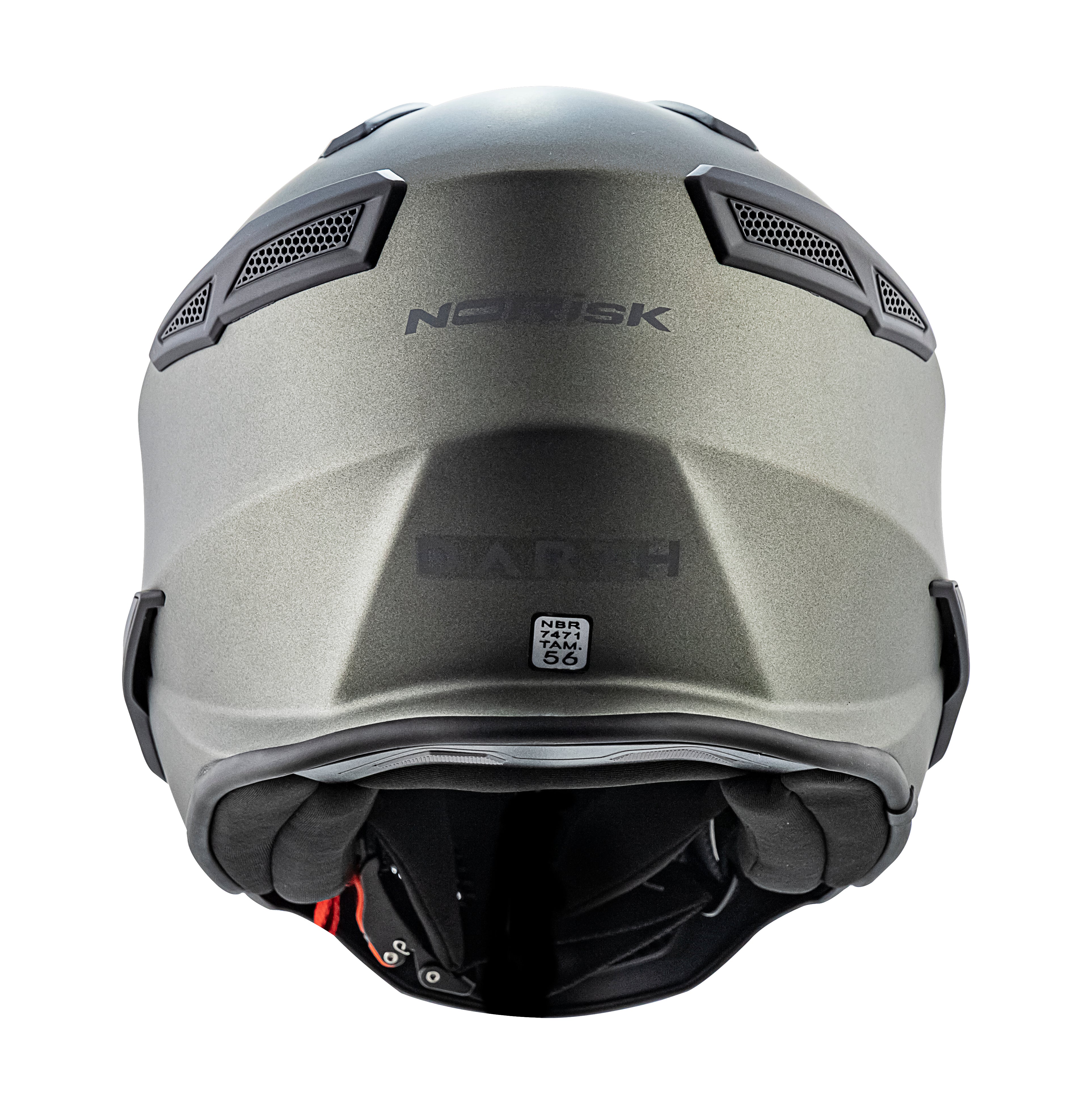 Capacete Norisk Darth Monocolor Titânio
