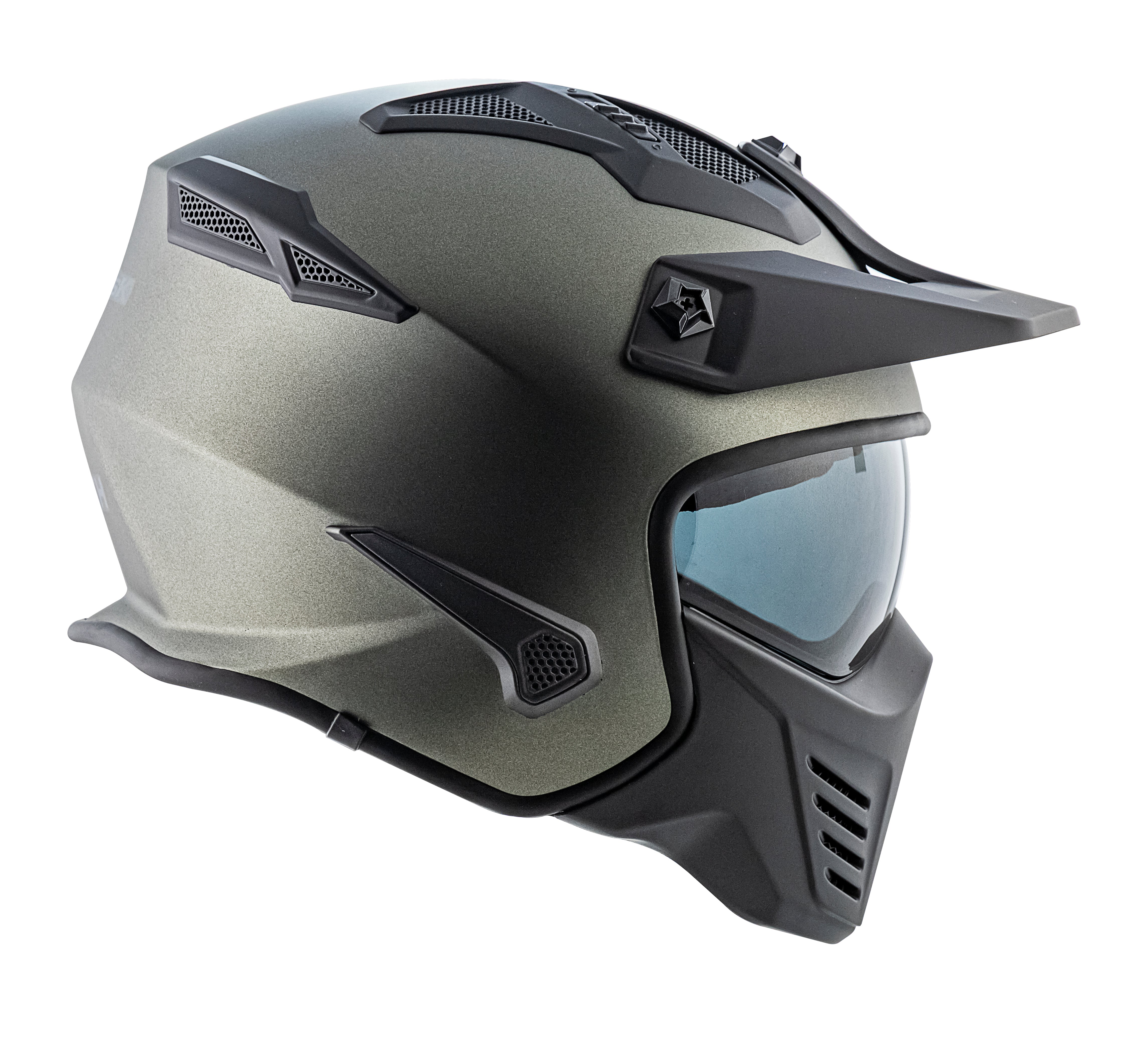 Capacete Norisk Darth Monocolor Titânio