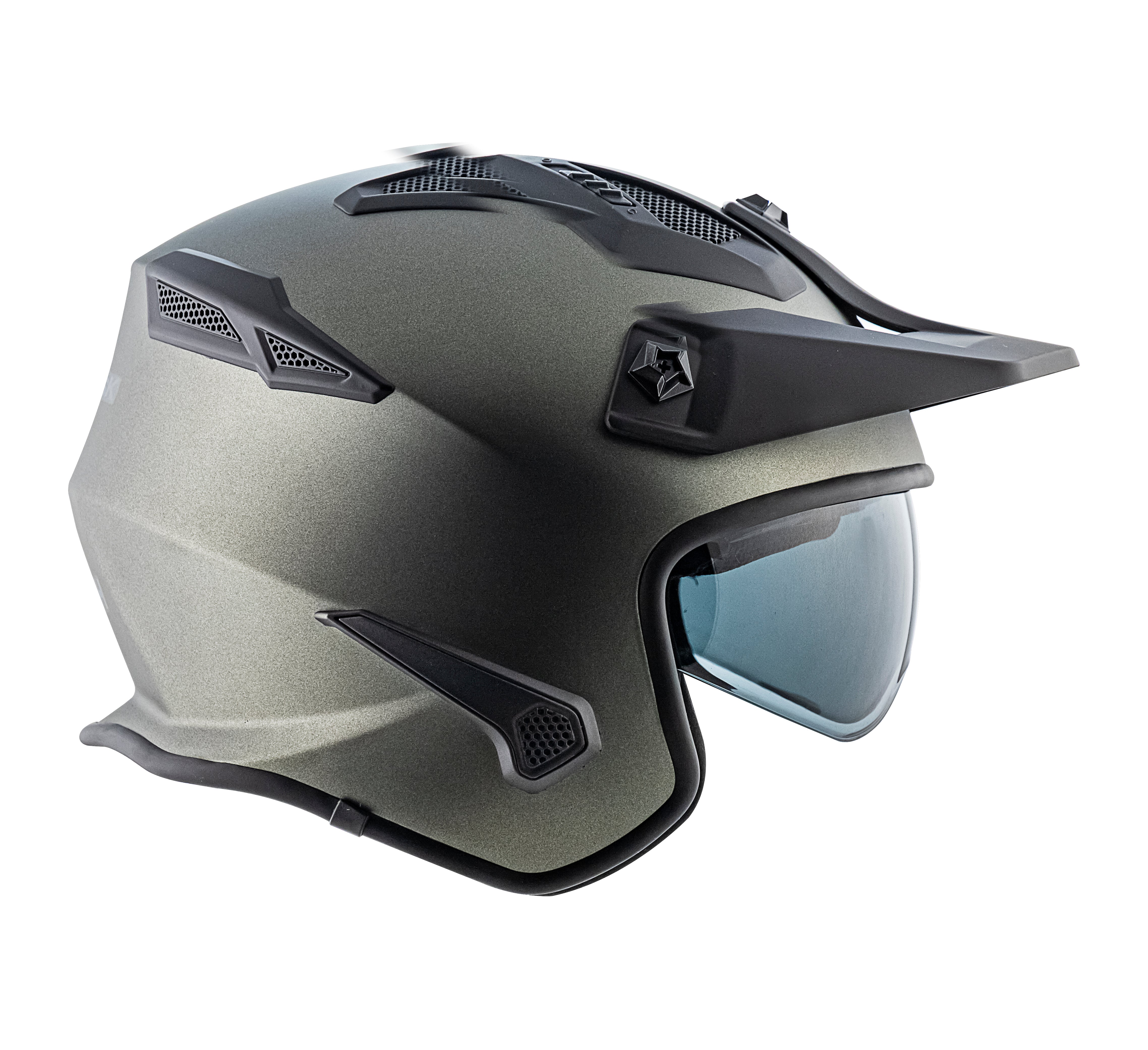 Capacete Norisk Darth Monocolor Titânio