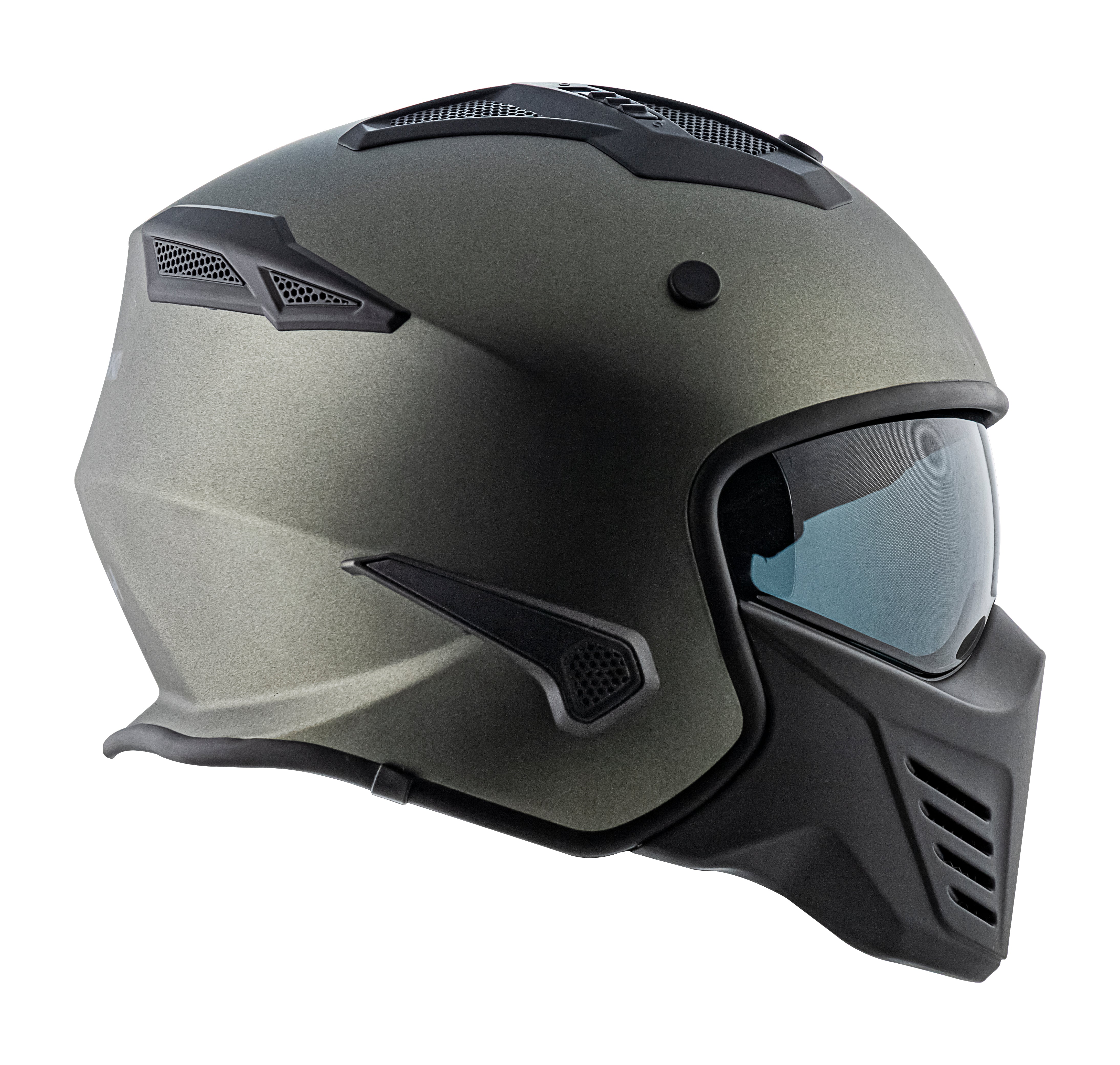 Capacete Norisk Darth Monocolor Titânio