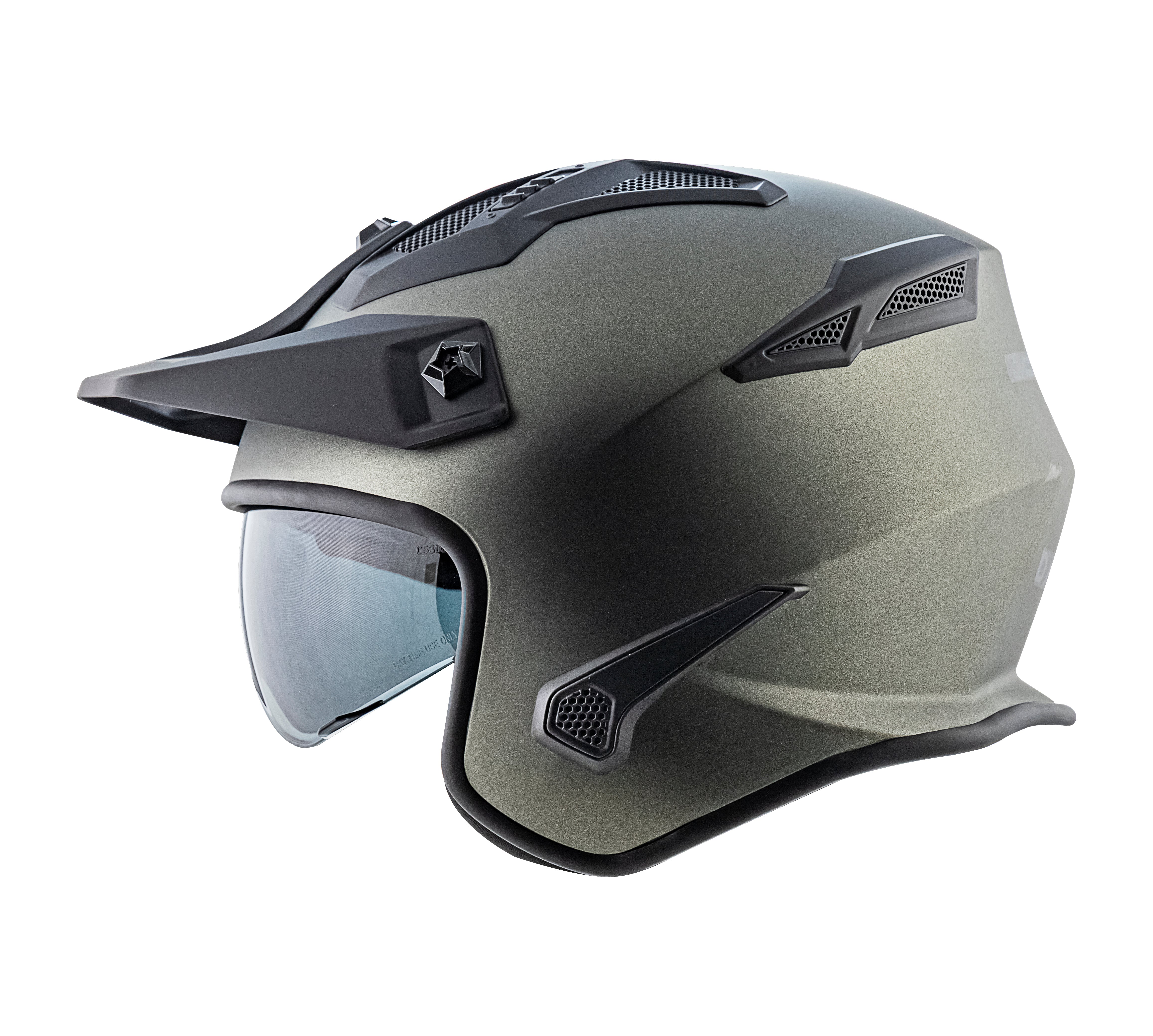 Capacete Norisk Darth Monocolor Titânio