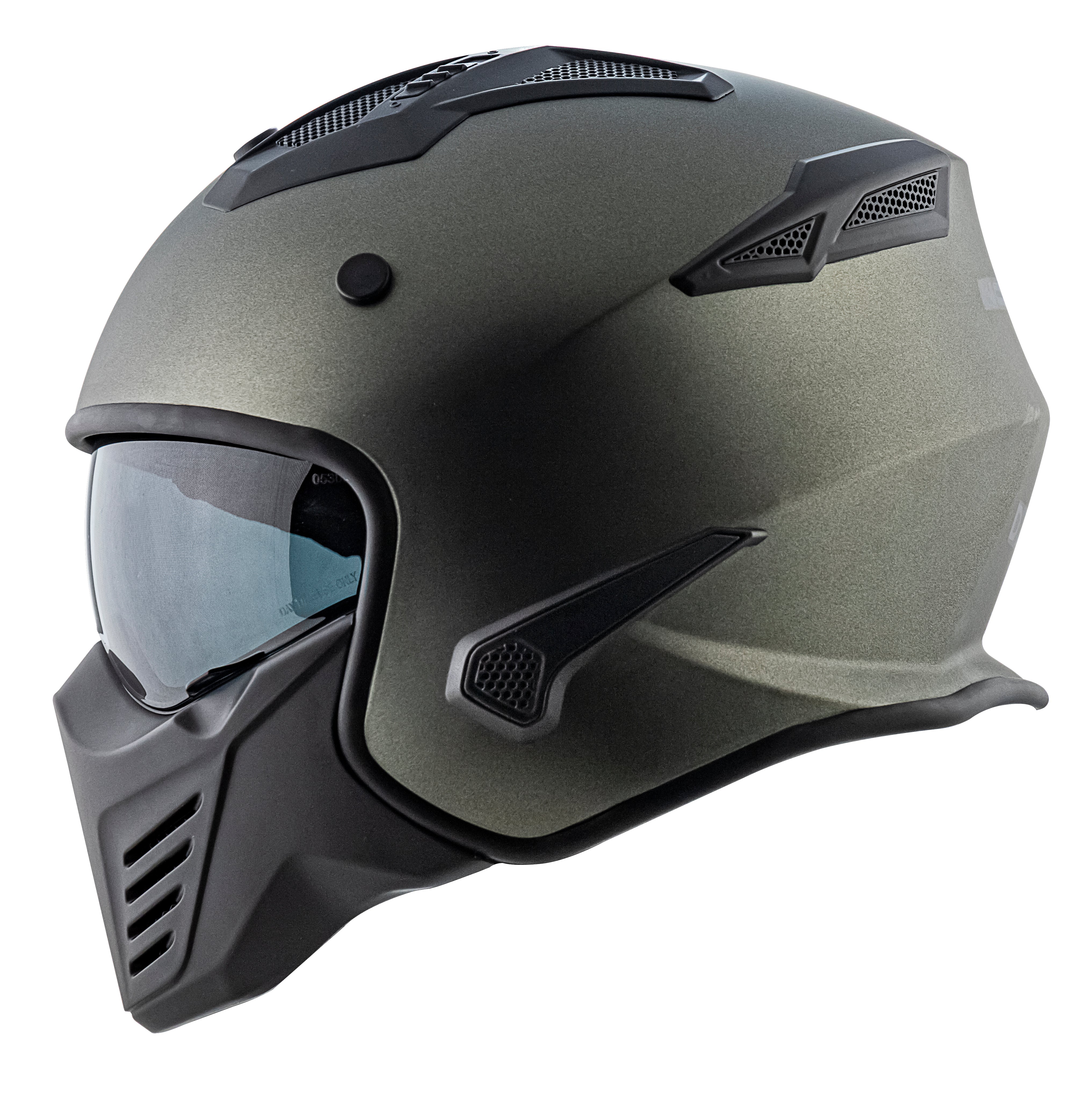 Capacete Norisk Darth Monocolor Titânio