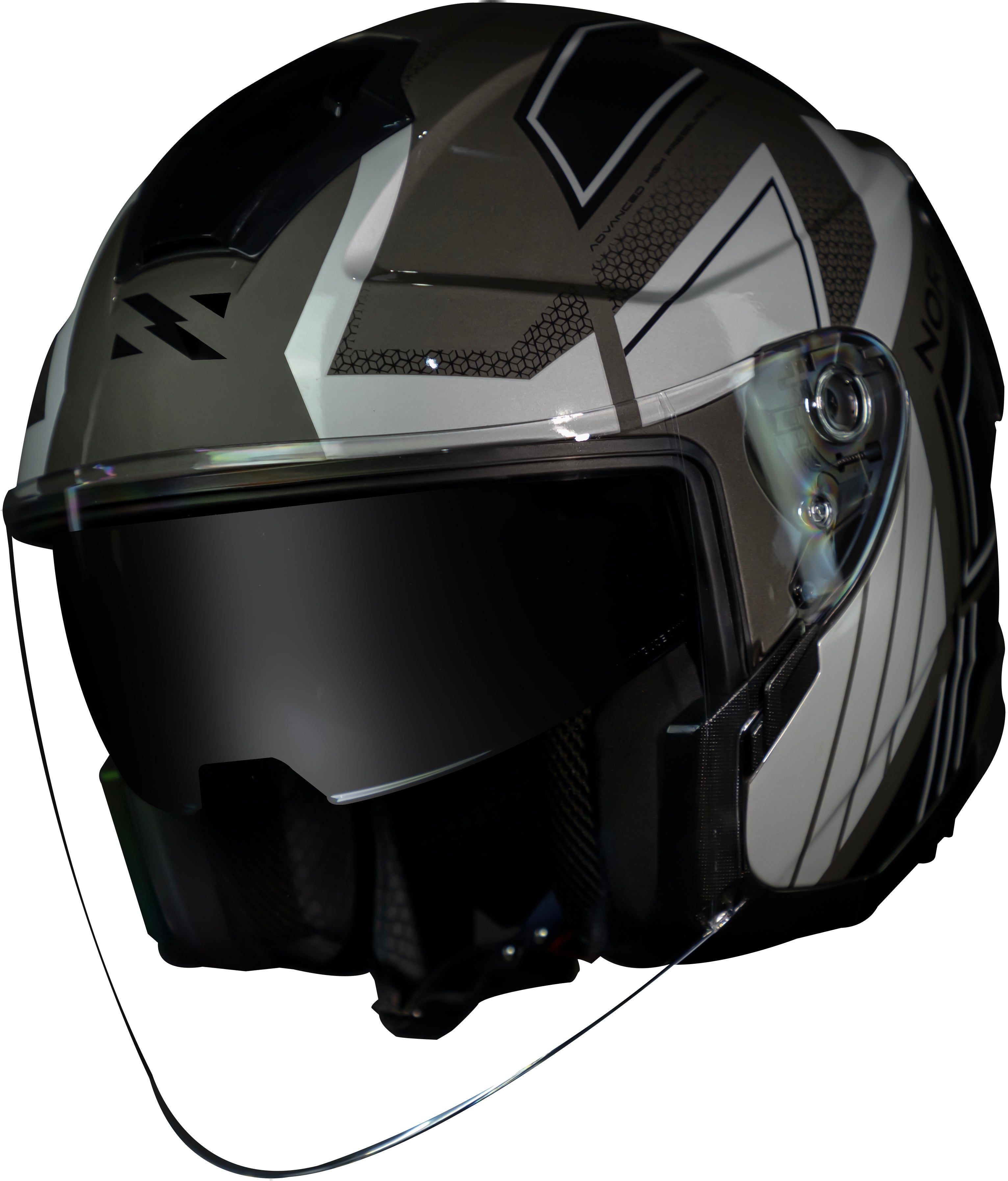 Capacete Norisk Downtown Provenza Titânio Preto