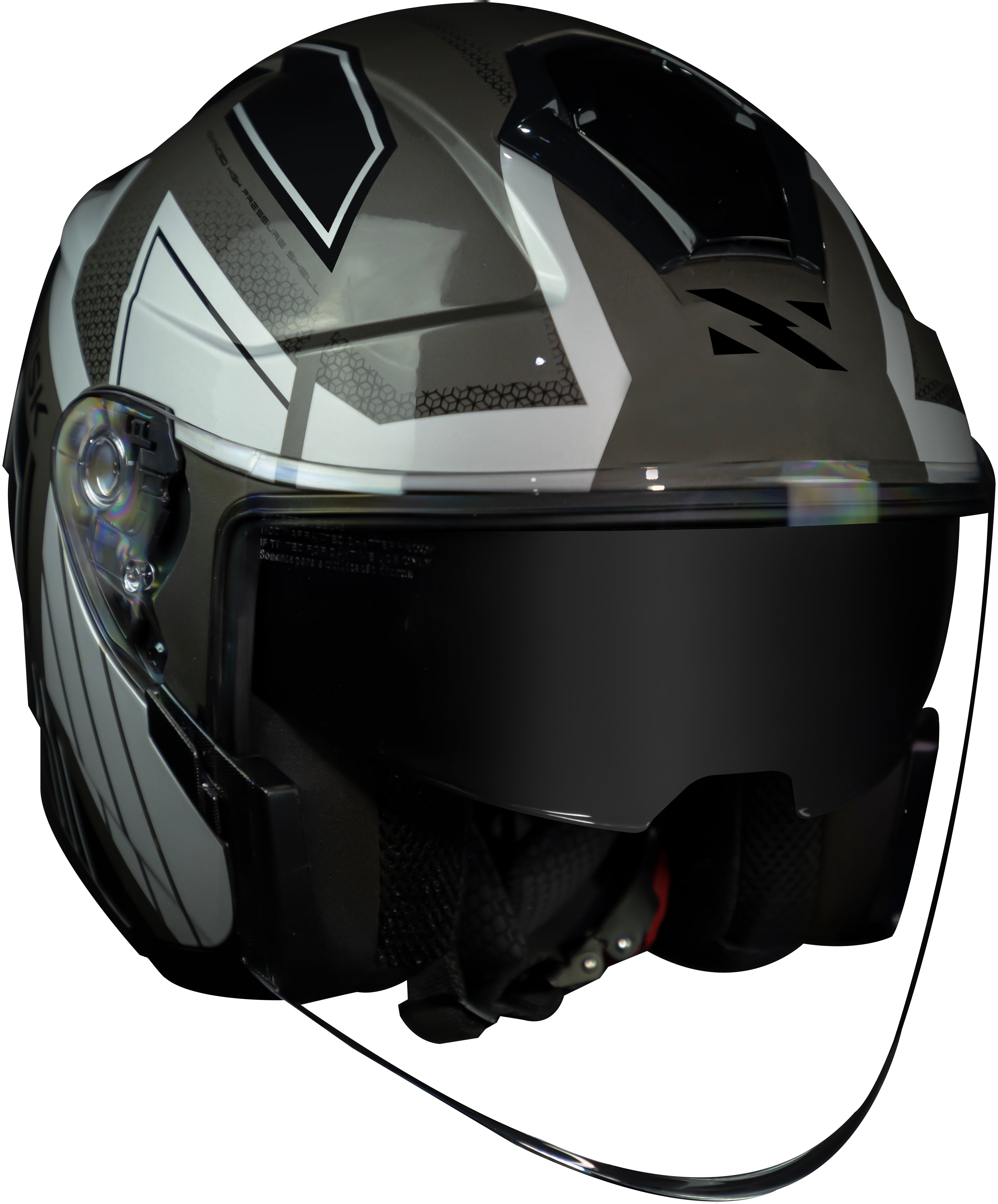 Capacete Norisk Downtown Provenza Titânio Preto