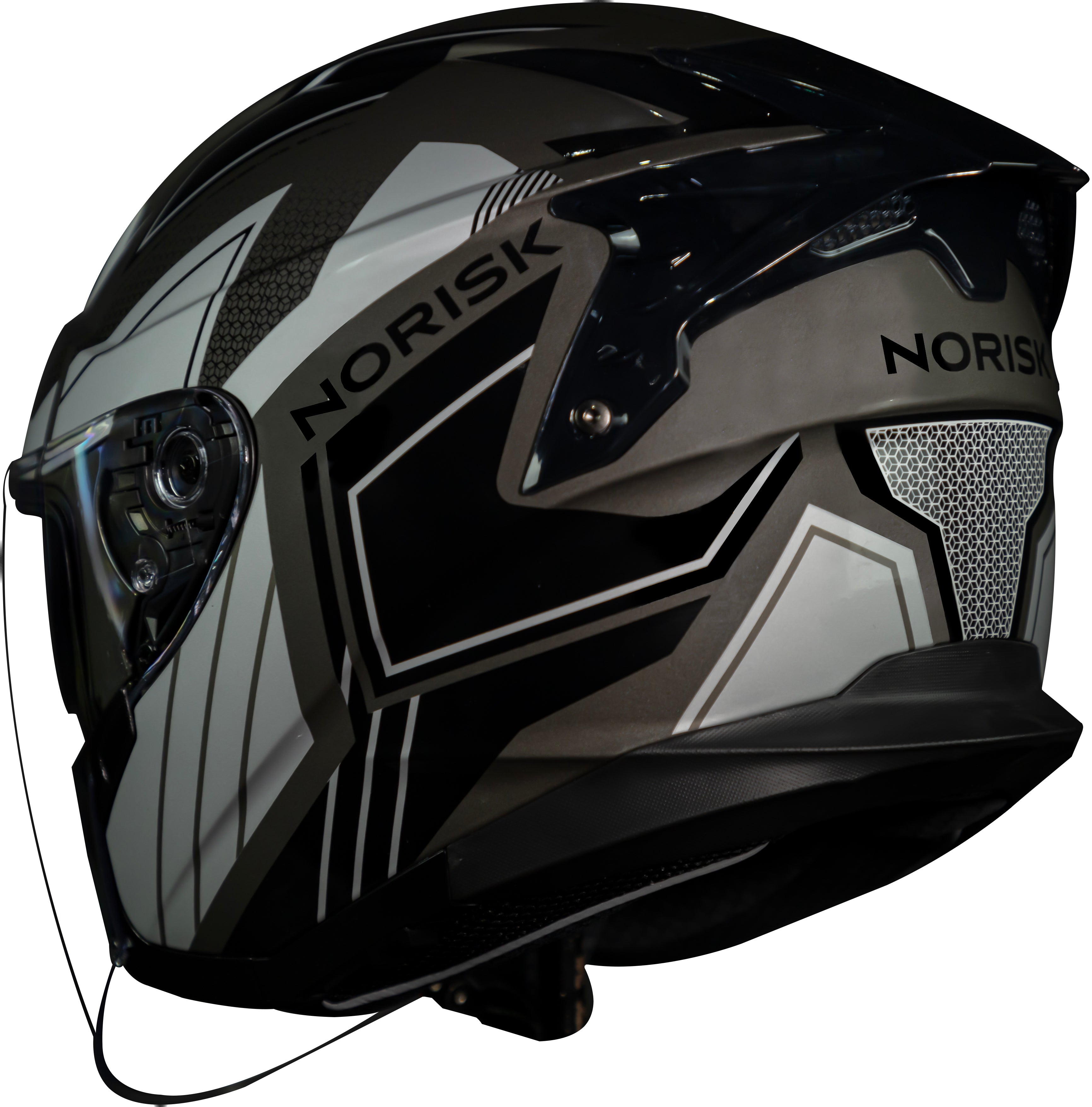 Capacete Norisk Downtown Provenza Titânio Preto