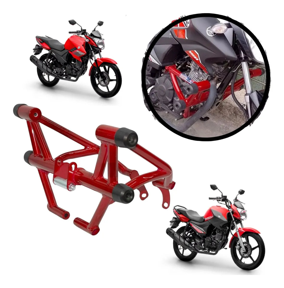 Protetor De Motor Stunt Race Factor Fazer 150