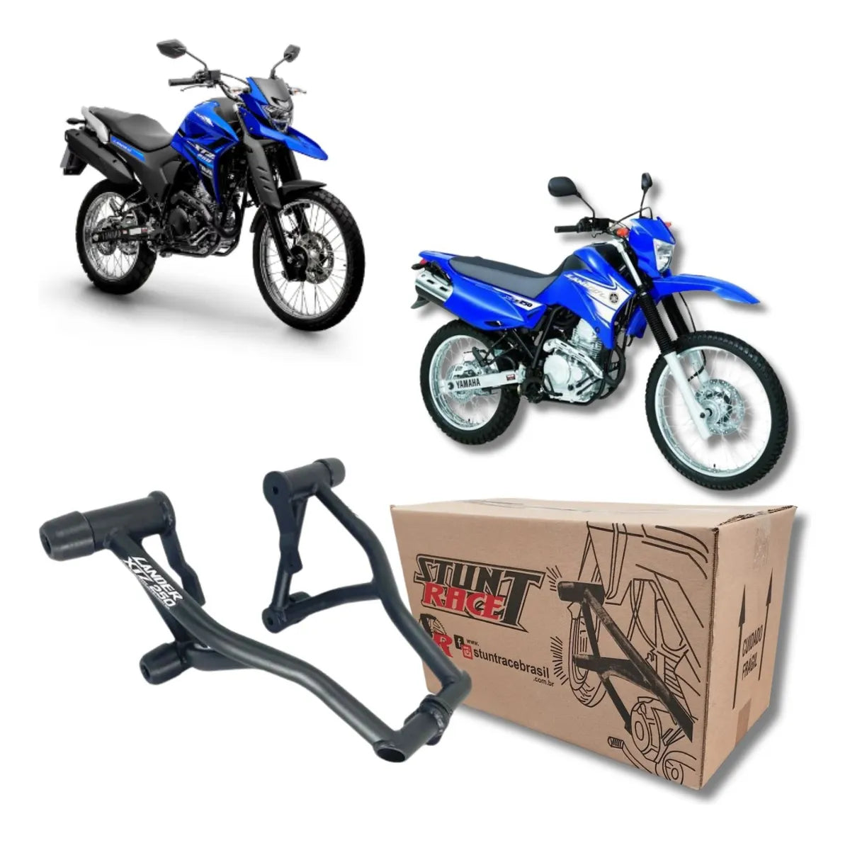 Protetor Motor Stunt Race Xtz Lander Preto F 250 2007 A 2024