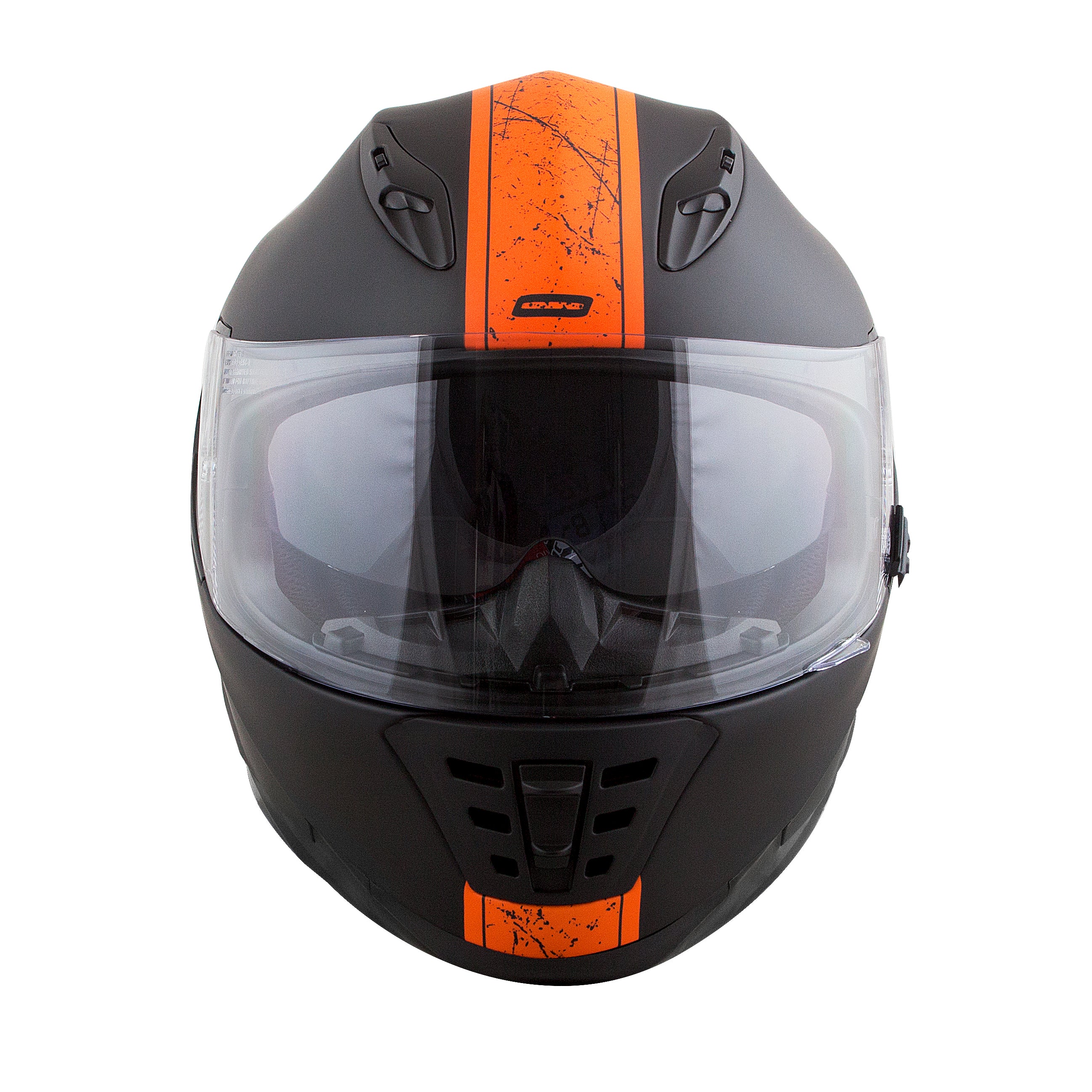 Capacete Norisk Soul Stone Preto Laranja