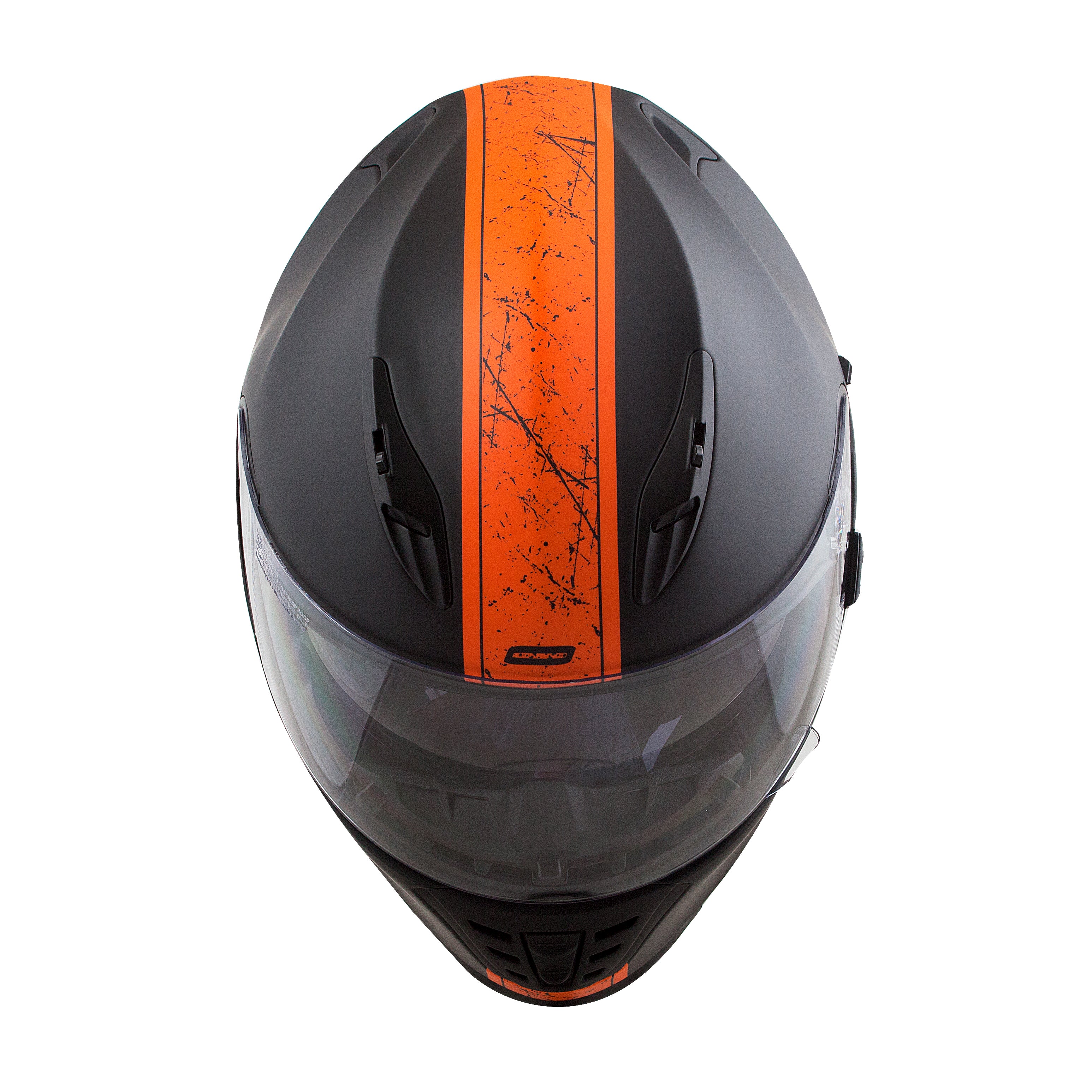 Capacete Norisk Soul Stone Preto Laranja