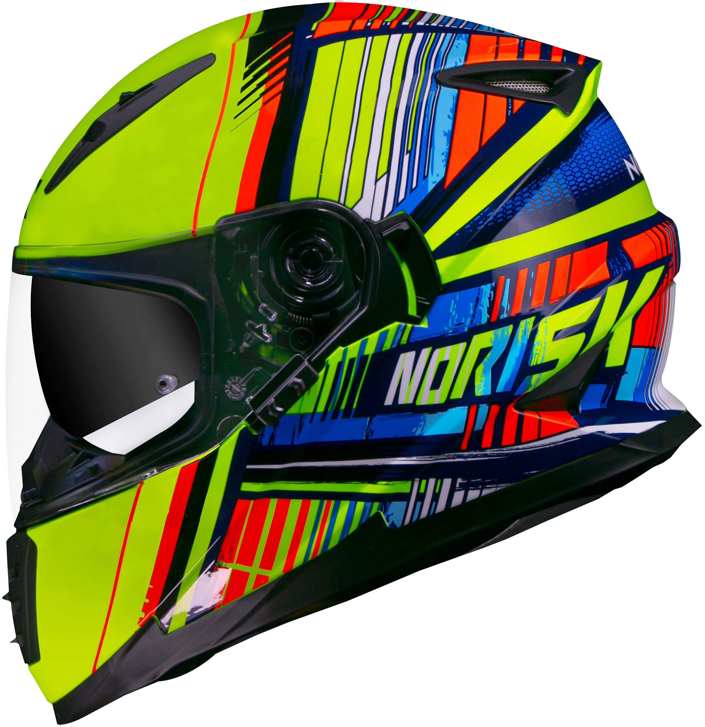 Capacete Norisk Soul Advance Rosa Amarelo