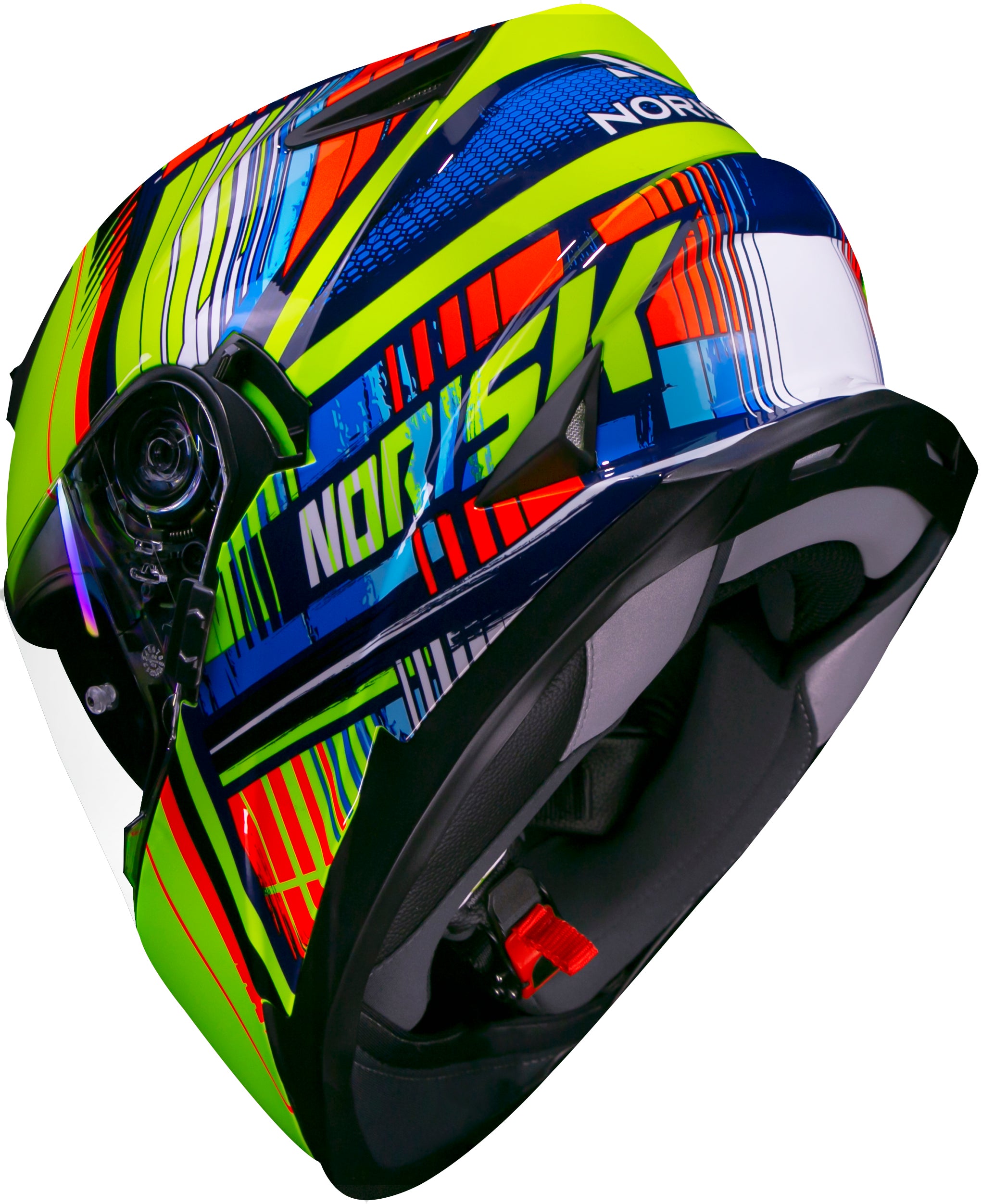 Capacete Norisk Soul Advance Rosa Amarelo