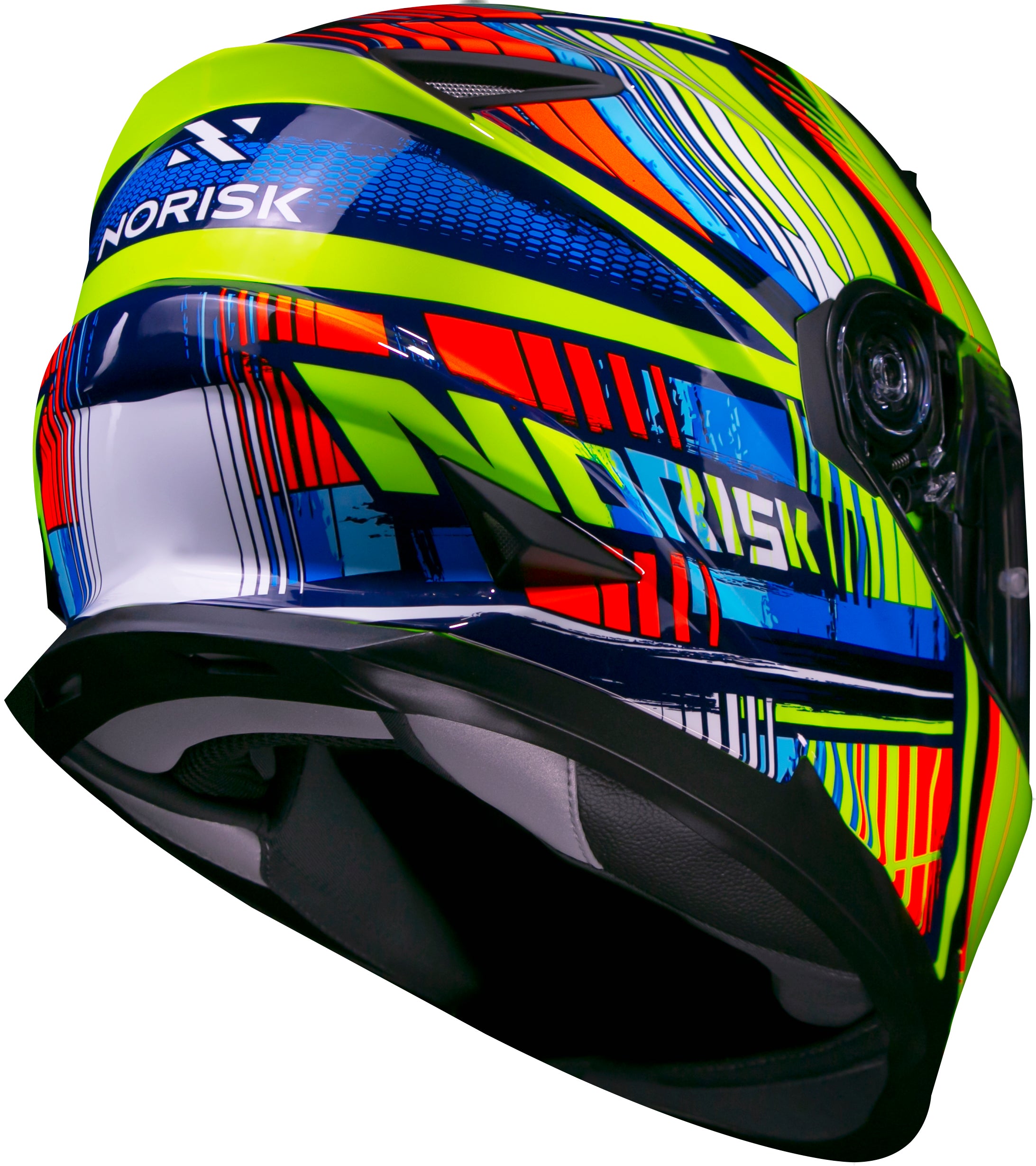 Capacete Norisk Soul Advance Rosa Amarelo